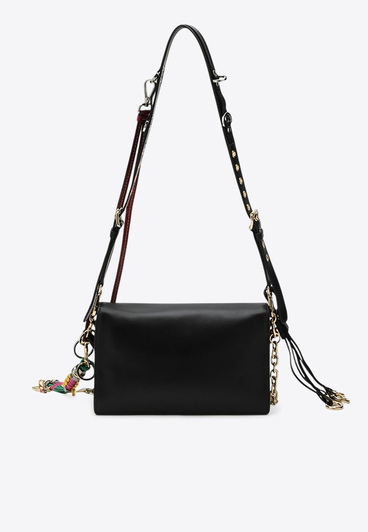 ショルダーバッグ・ポシェット Prada Soft Sound small leather shoulder bag with charms Prada Soft sound small leather shoulder bag charms | The