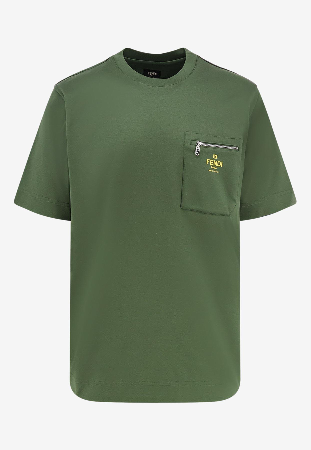 Fendi Short sleeve t-shirts for Men | Online Sale up to 53