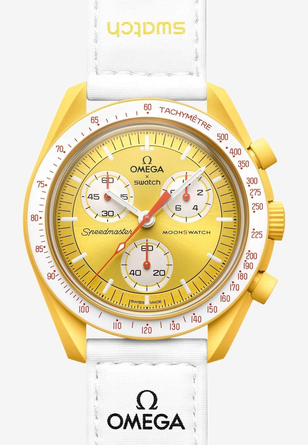Omega swatch mission to the sun-