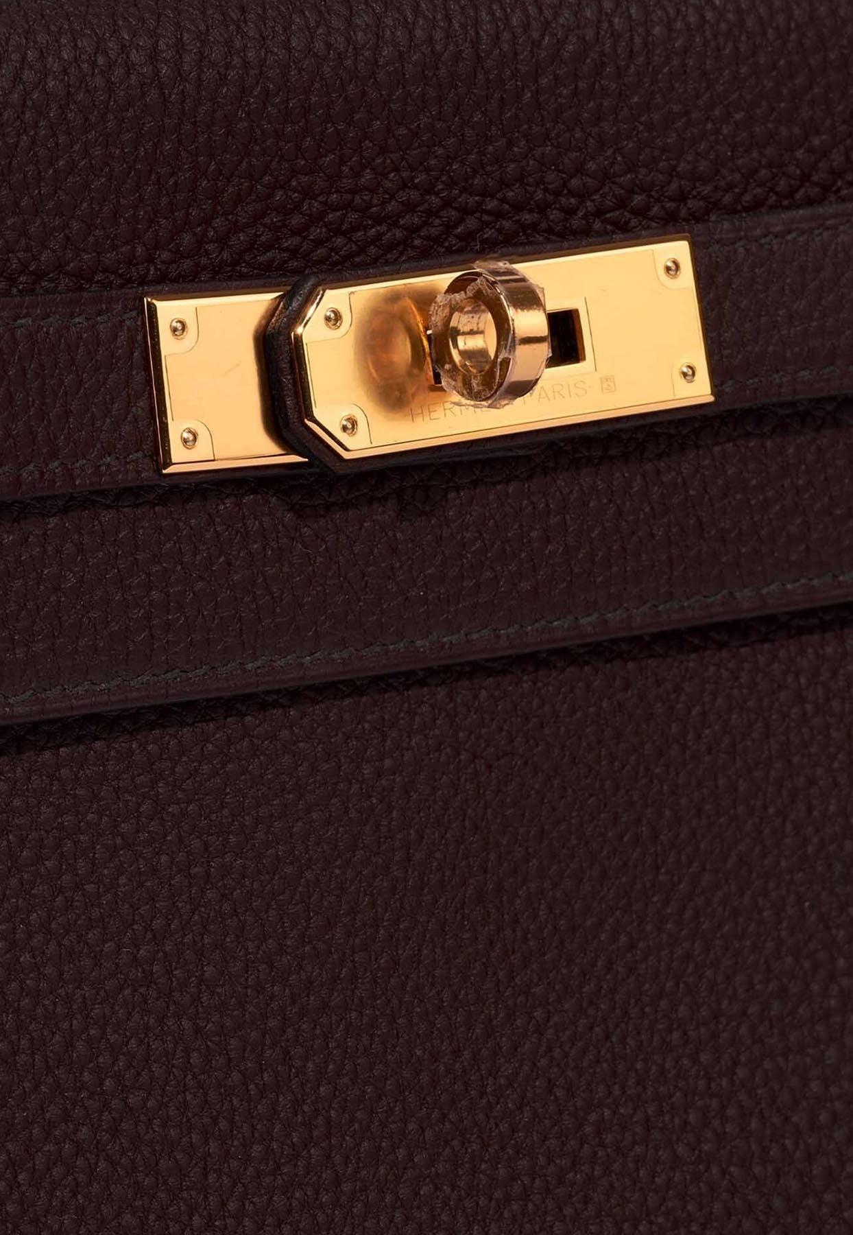 Hermès Kelly 28 Rouge H Sellier Sombrero Gold Hardware GHW — The