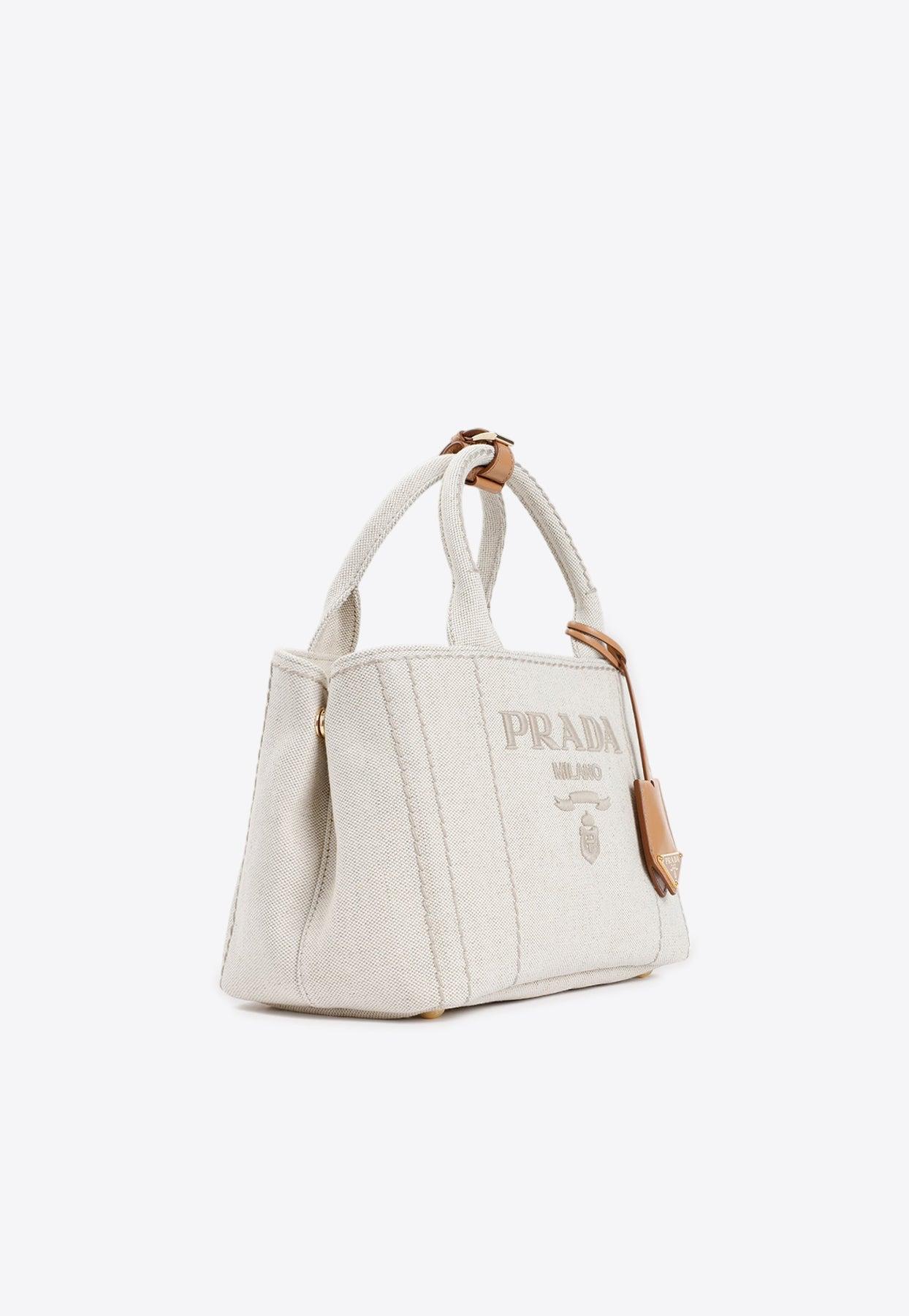 Prada linen bag cheap