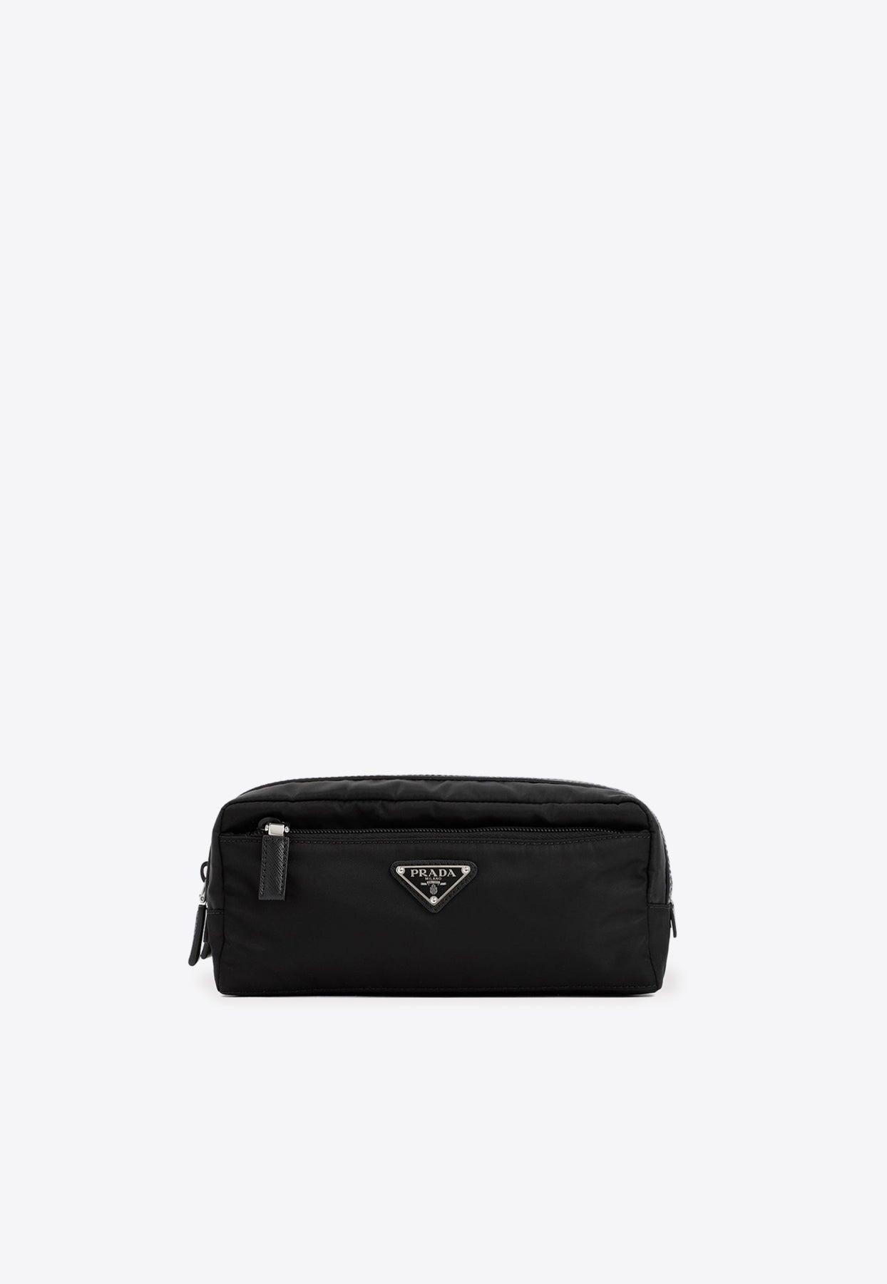 Prada mens outlet toiletry bag