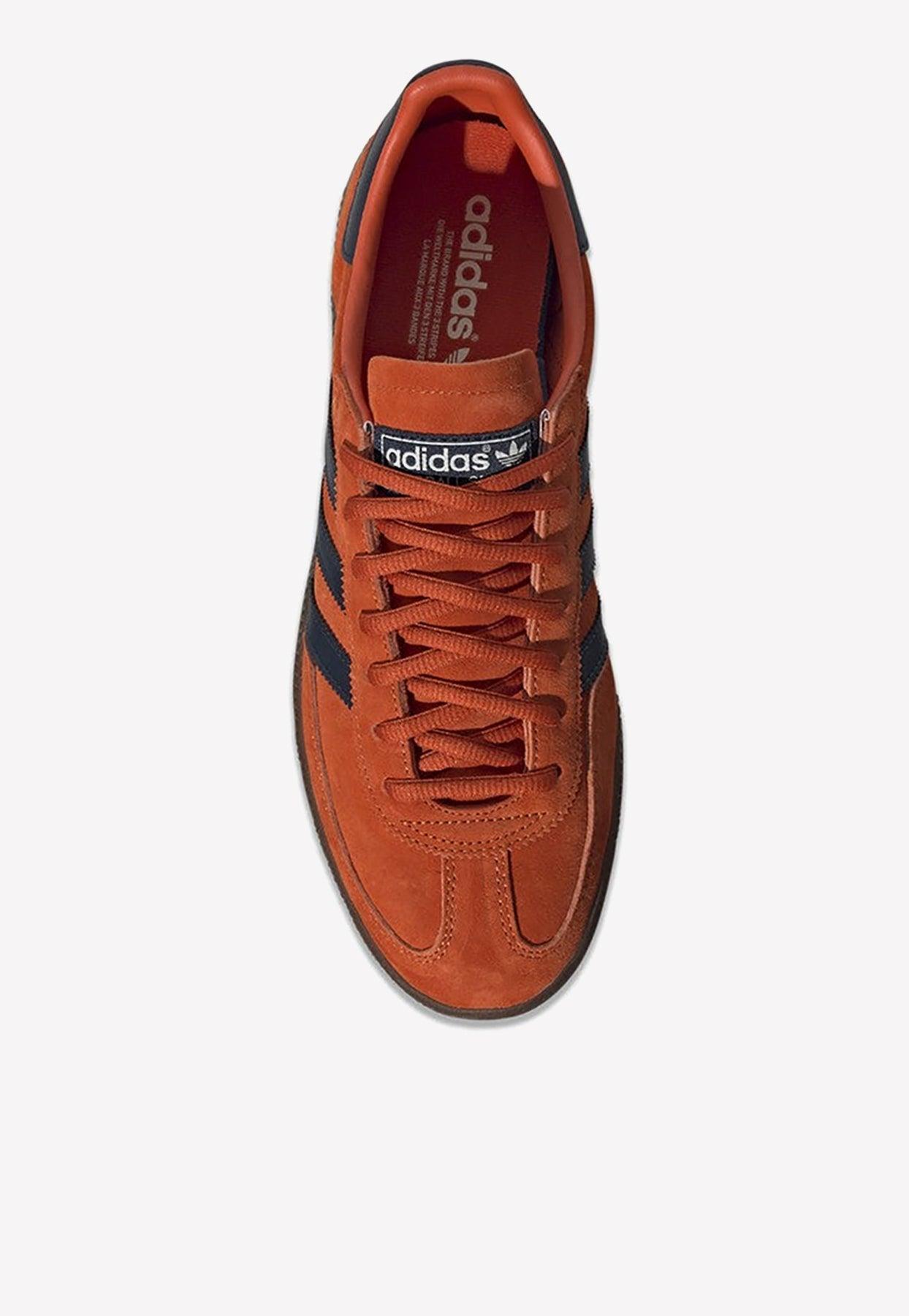adidas Originals Handball Spezial Suede Sneakers in Red for Men | Lyst