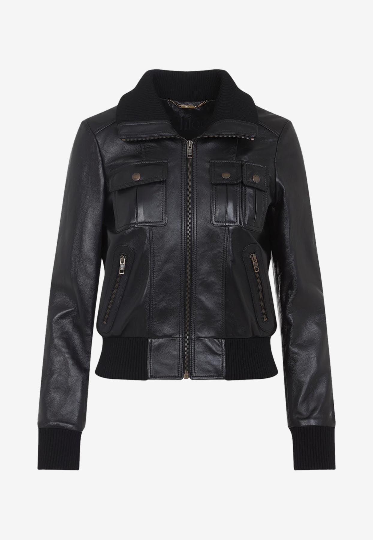 ブルゾン Chloe' Nylon Bomber Jacket Chloé Bomber Jacket In Nylon | Chloé AL