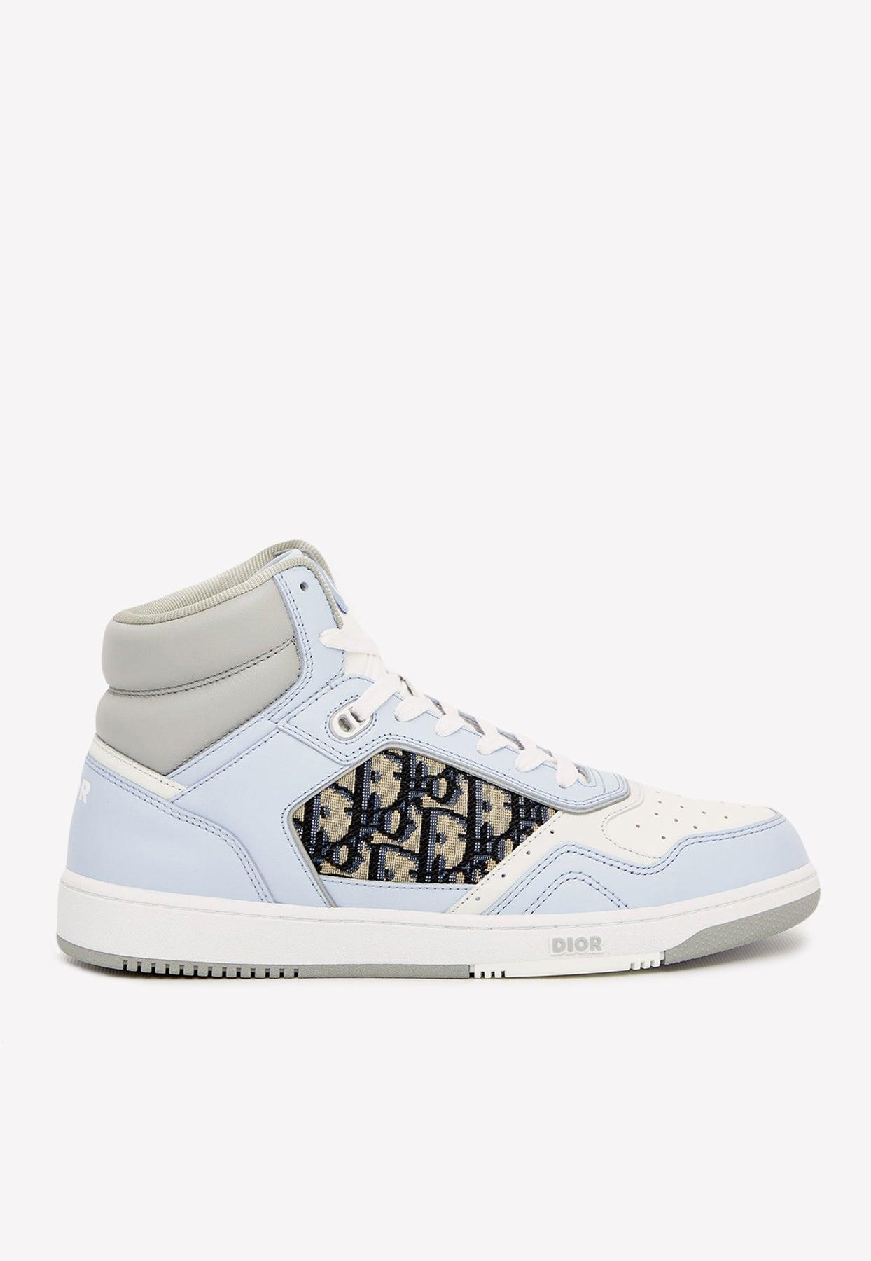 Dior B27 High-top Sneakers in White for Men | Lyst