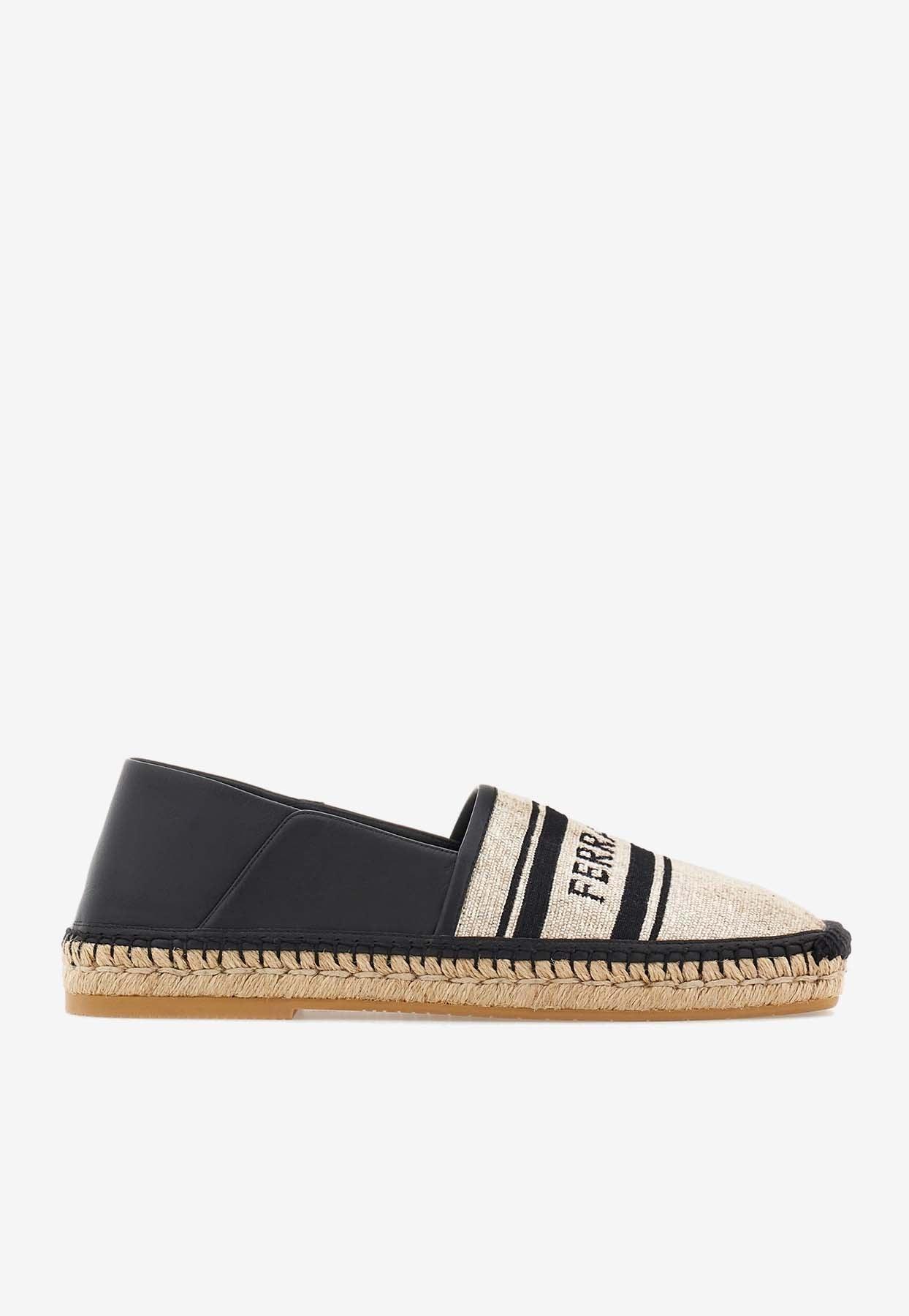 Ferragamo Cuzco Jacquard Espadrilles in White for Men | Lyst
