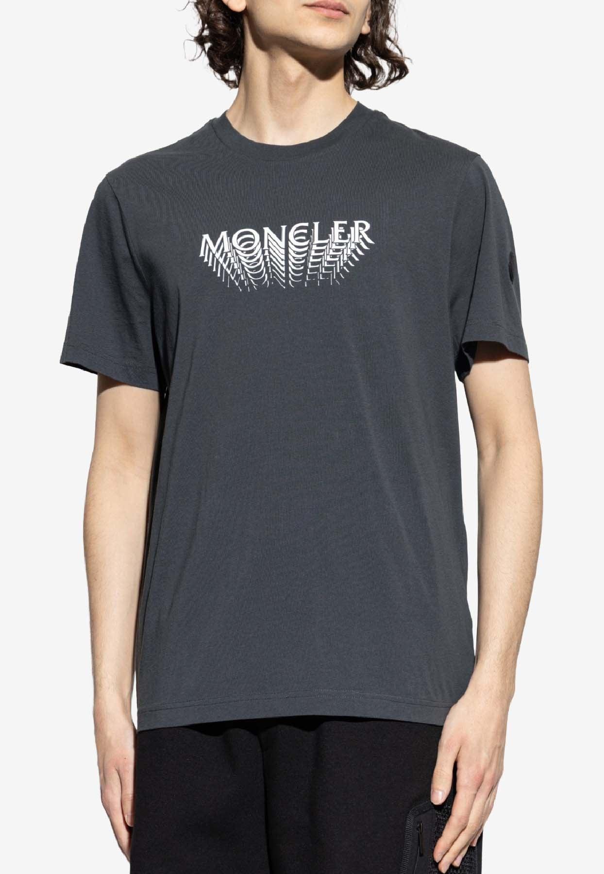 Gray Moncler T-shirts for Men | Lyst