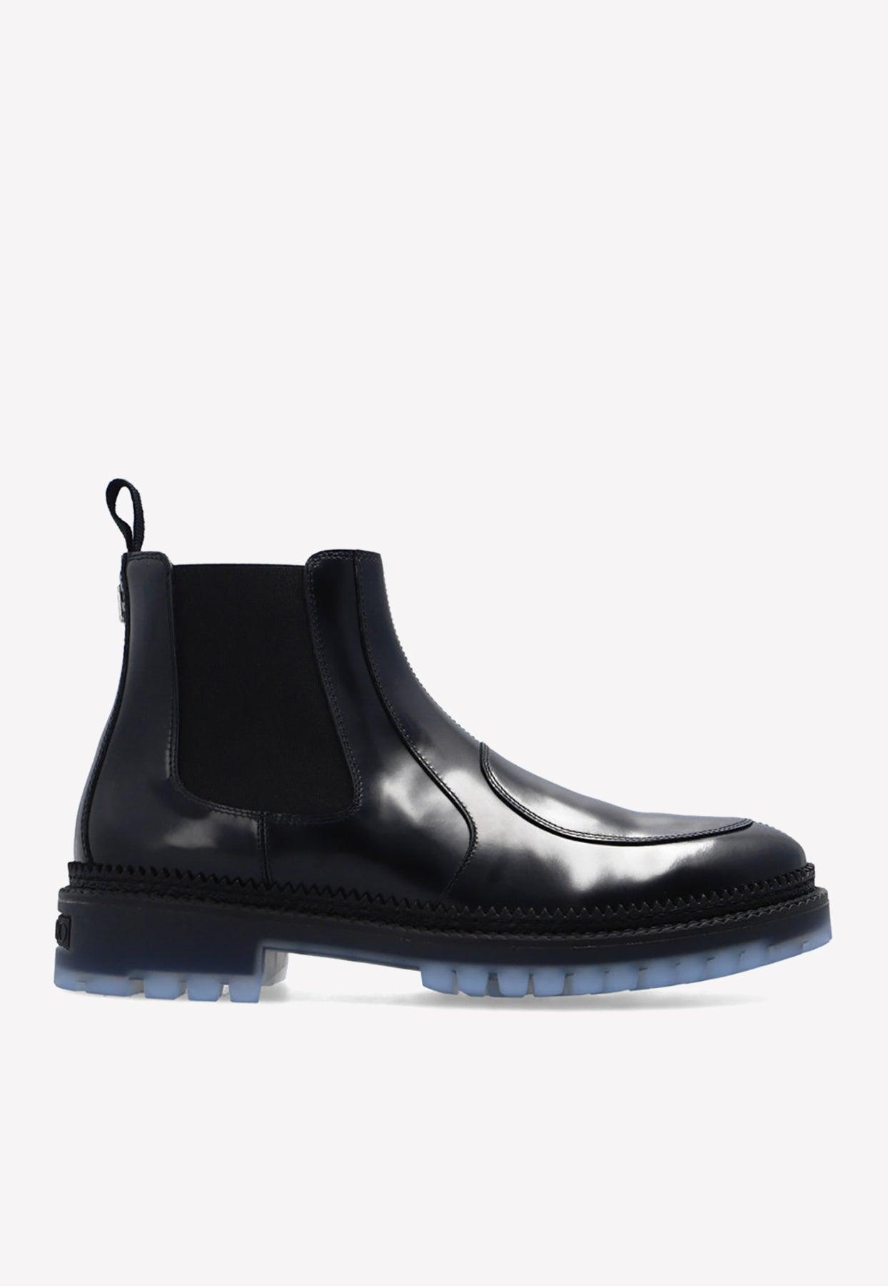 Jimmy Choo Boaz Ankle Boots In Patent Leather in Black for Men Lyst