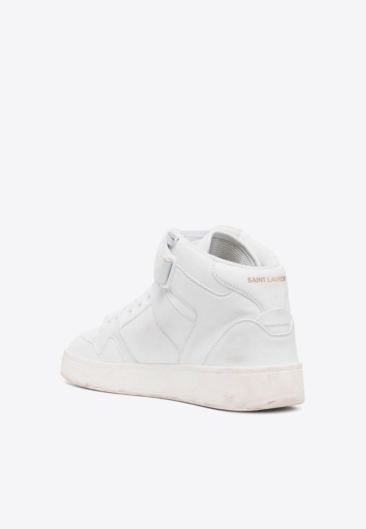 Men's Saint Laurent High-top sneakers | Lyst