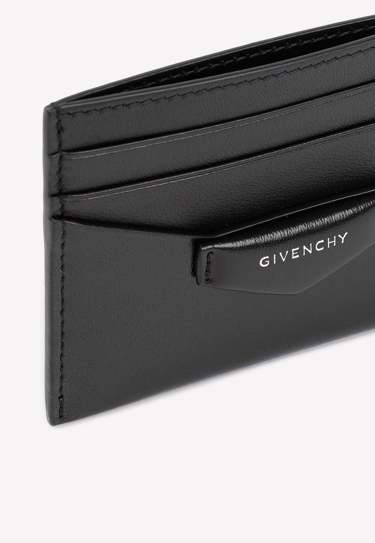 Givenchy Antigona Cardholder In Box Leather in White | Lyst