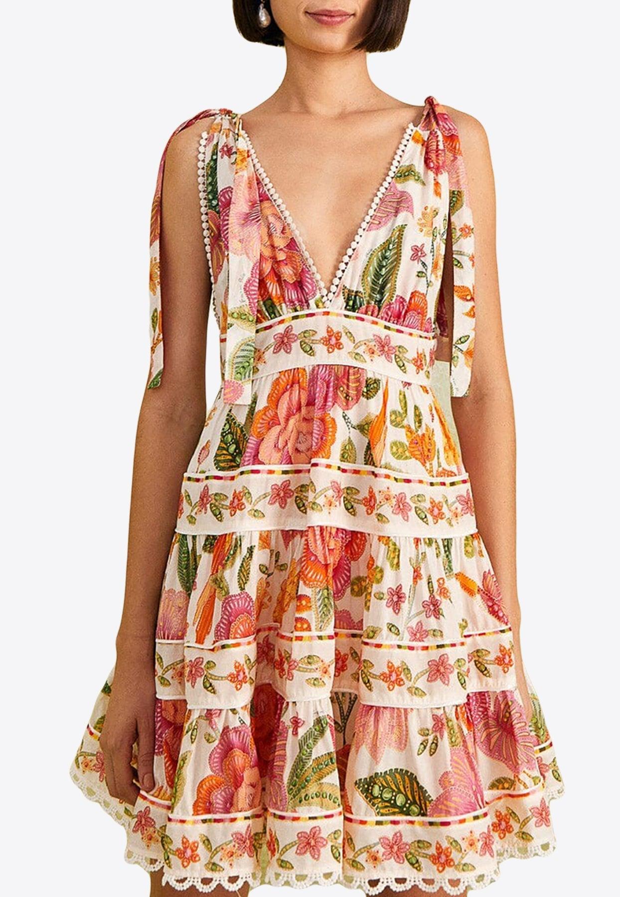 farm rio macaw bloom maxi dress Macaw Bloom Maxi Dress Farm Rio