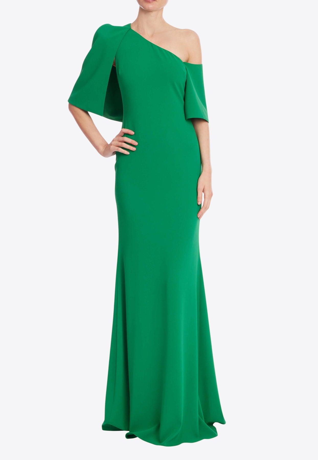 green emerald velvet dress Emerald Green Strapless Floral Jacquard Mermaid Gown by Badgley Mishcka  Badgley  Mischka