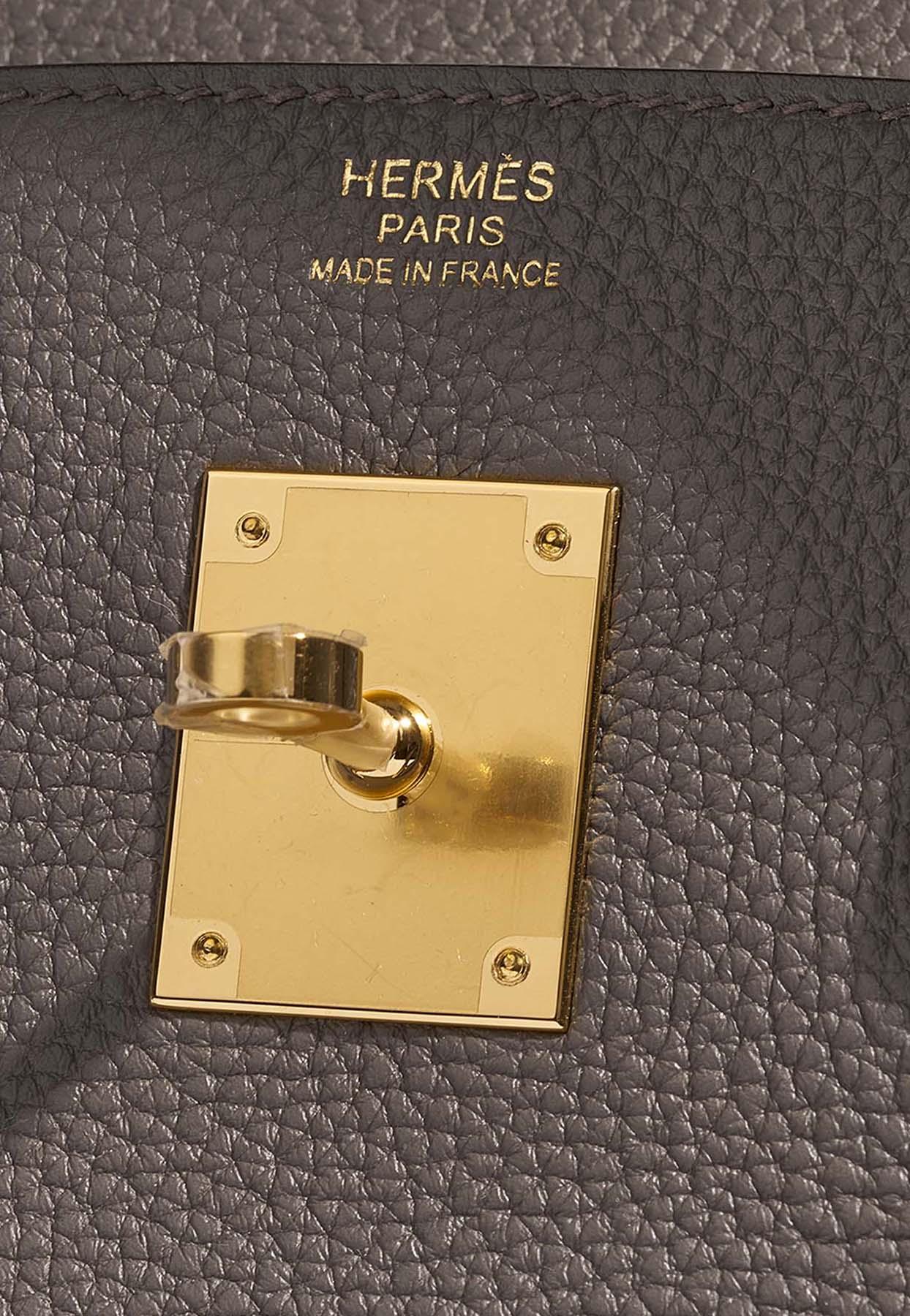 Hermes Birkin 30 Etain Togo Rose Gold Hardware #C - Vendome Monte Carlo