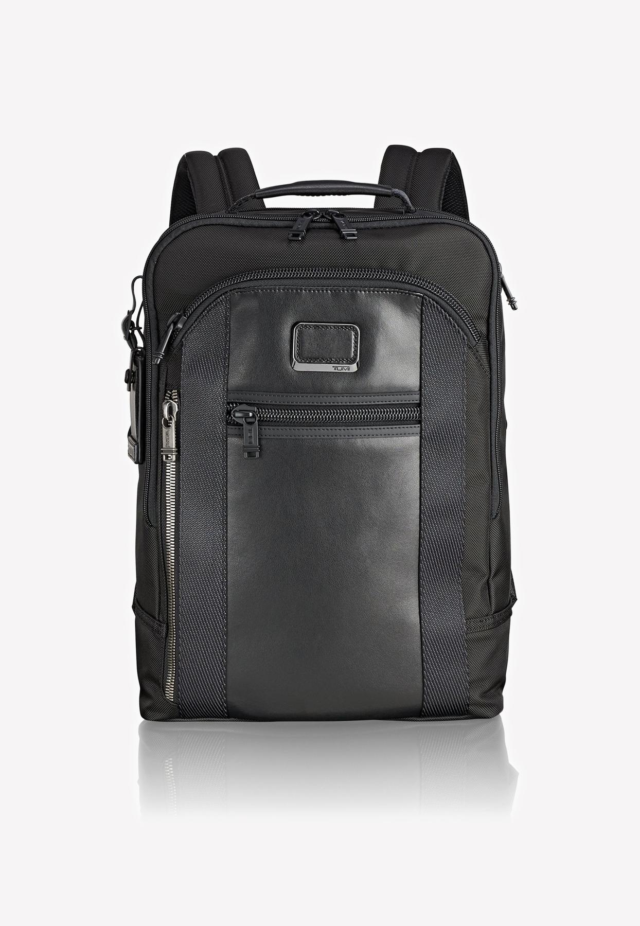 Tumi Synthetic Alpha Bravo Davis Backpack in Black for Men - Lyst