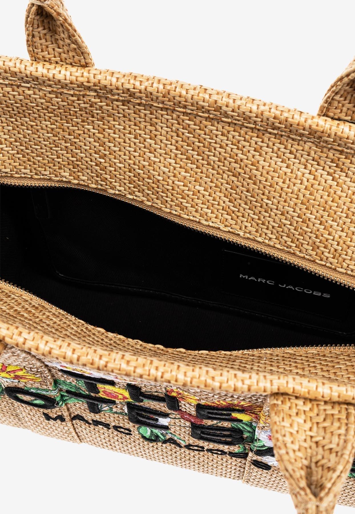 Marc Jacobs Medium Daisy Woven Tote Bag in Natural | Lyst