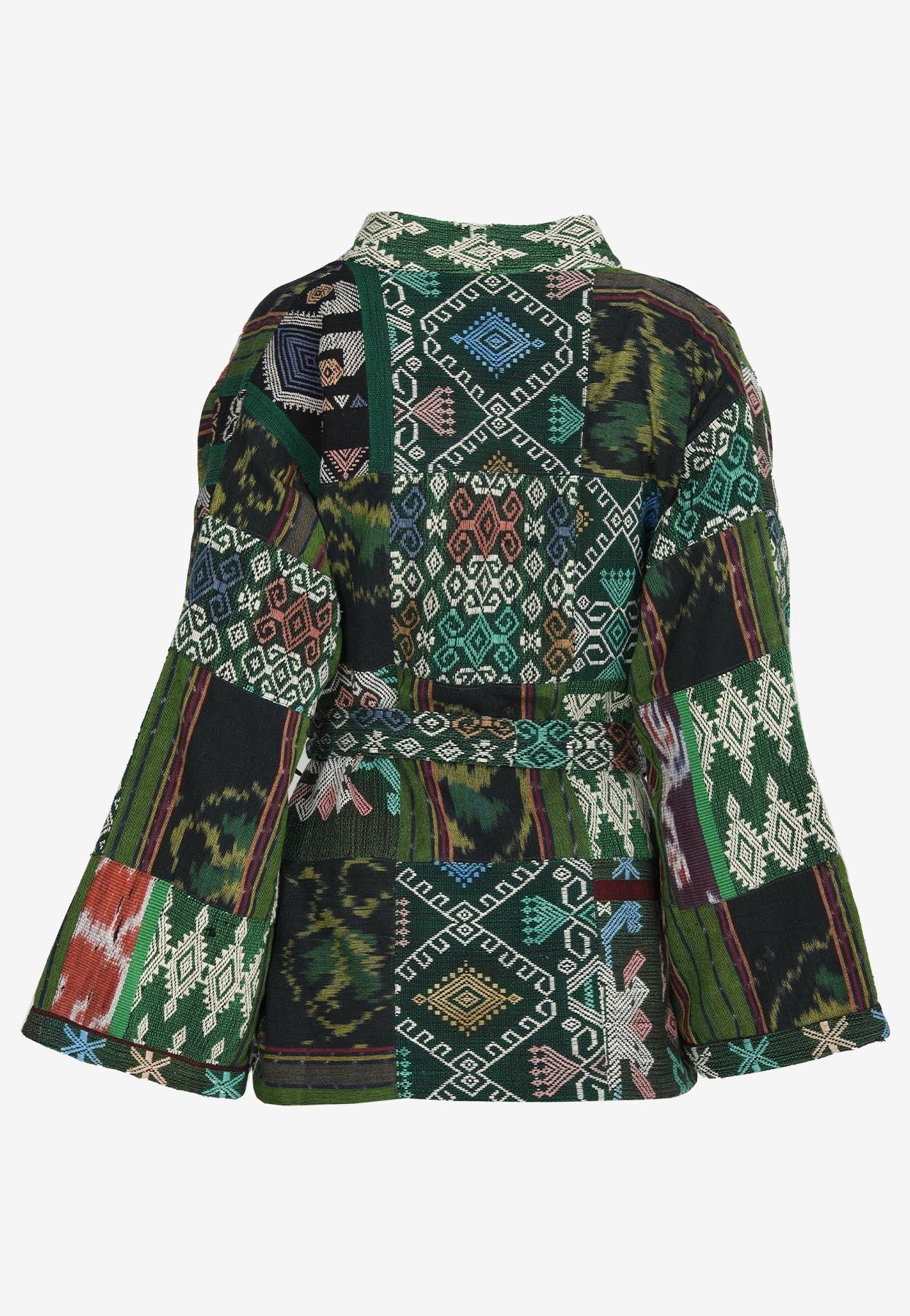 Giacca Patchwork In Cotone Da Uomo Stile Goa - Pezzo Unico, Comoda E Con Cappuccio!