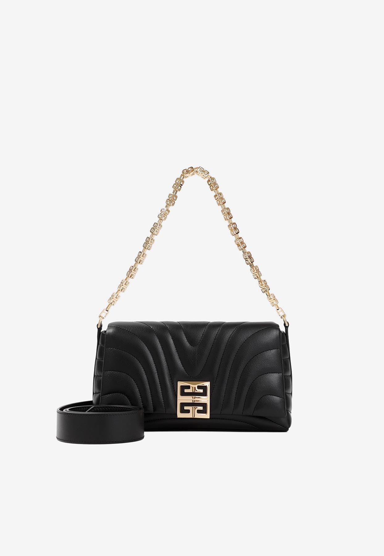 Givenchy Small 4g Soft Shoulder Bag In Nappa Leather in White | Lyst