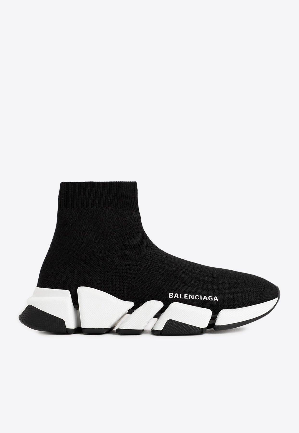Balenciaga speed trainer womens white cheap