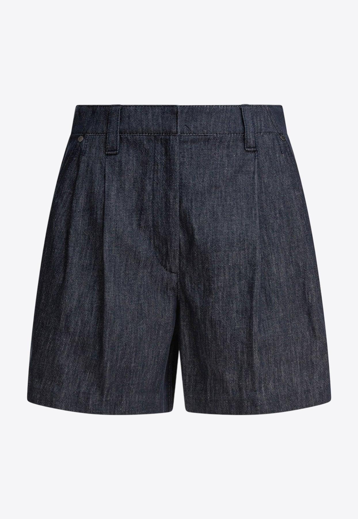 ショートパンツ BRUNELLO CUCINELLI Women Shorts  Burmudas MB125P5761C001 BL BRUNELLO CUCINELLI Cotton-jersey shorts | NET-A-PORTER