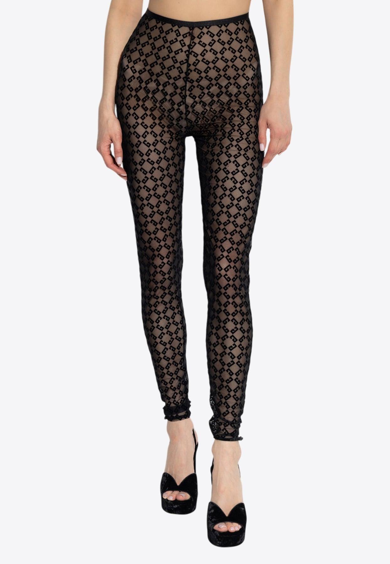 スパッツ・レギンス GIVENCHY NYLON STRETCH LEGGINGS Givenchy Leggings for Women | Online Sale up to 70% off | Lyst
