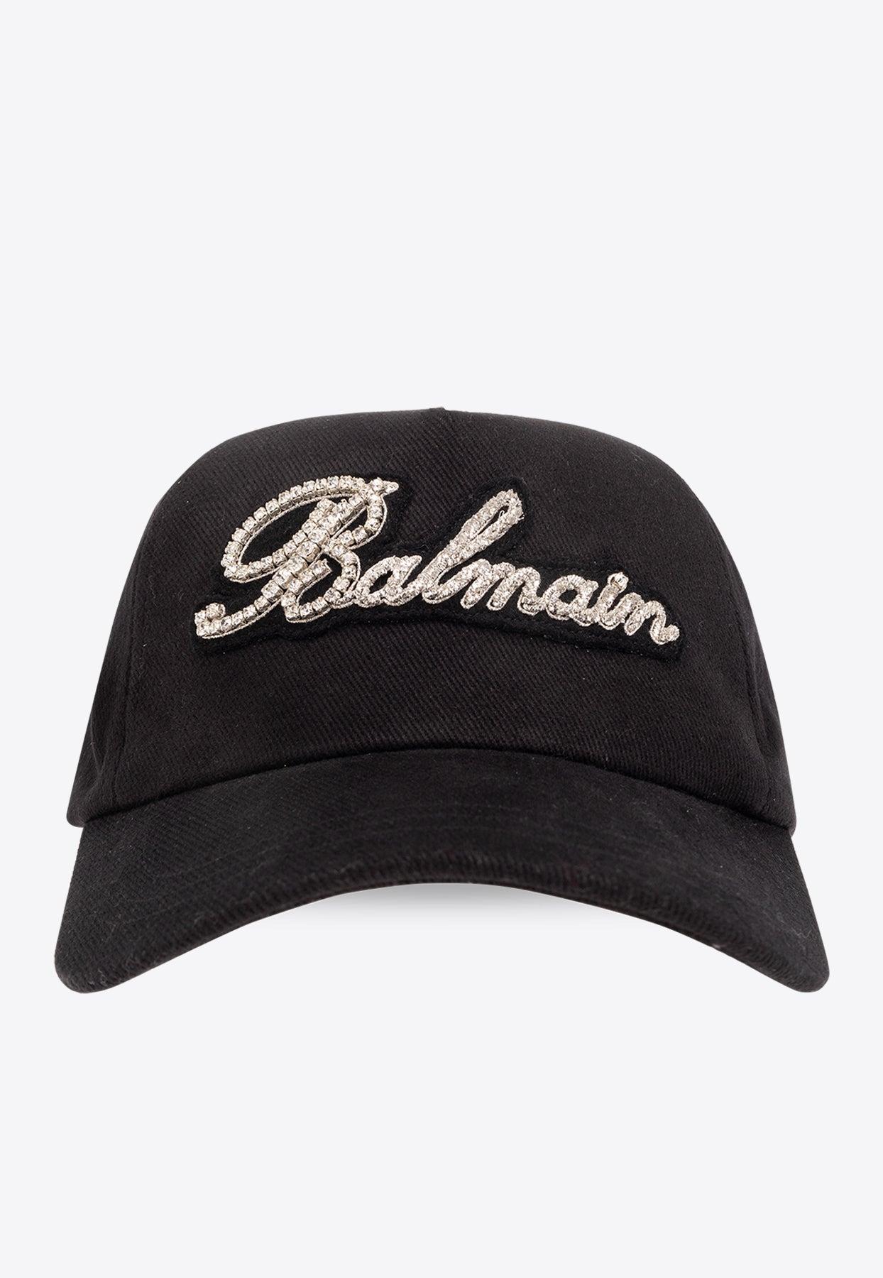 BALMAIN(バルマン)★ロゴ キャップ コットン ユニセックス ブラック 楽天市場】バルマン BALMAIN メンズ 帽子 キャップ ユニセックス