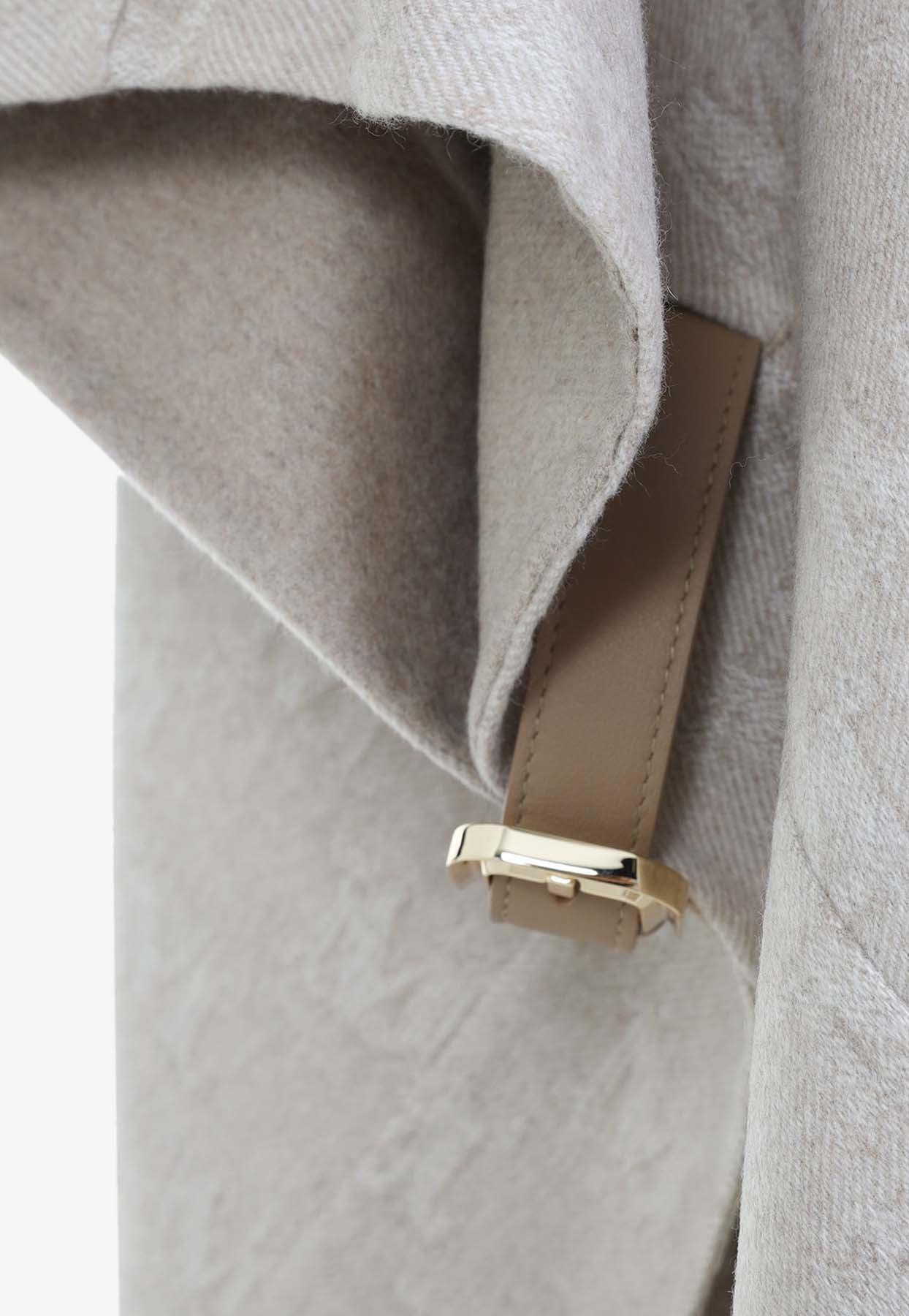 【送料&関税込】Max Mara Jago Logo Long Cape Max Mara Jago Logo Long Cape in Gray | Lyst