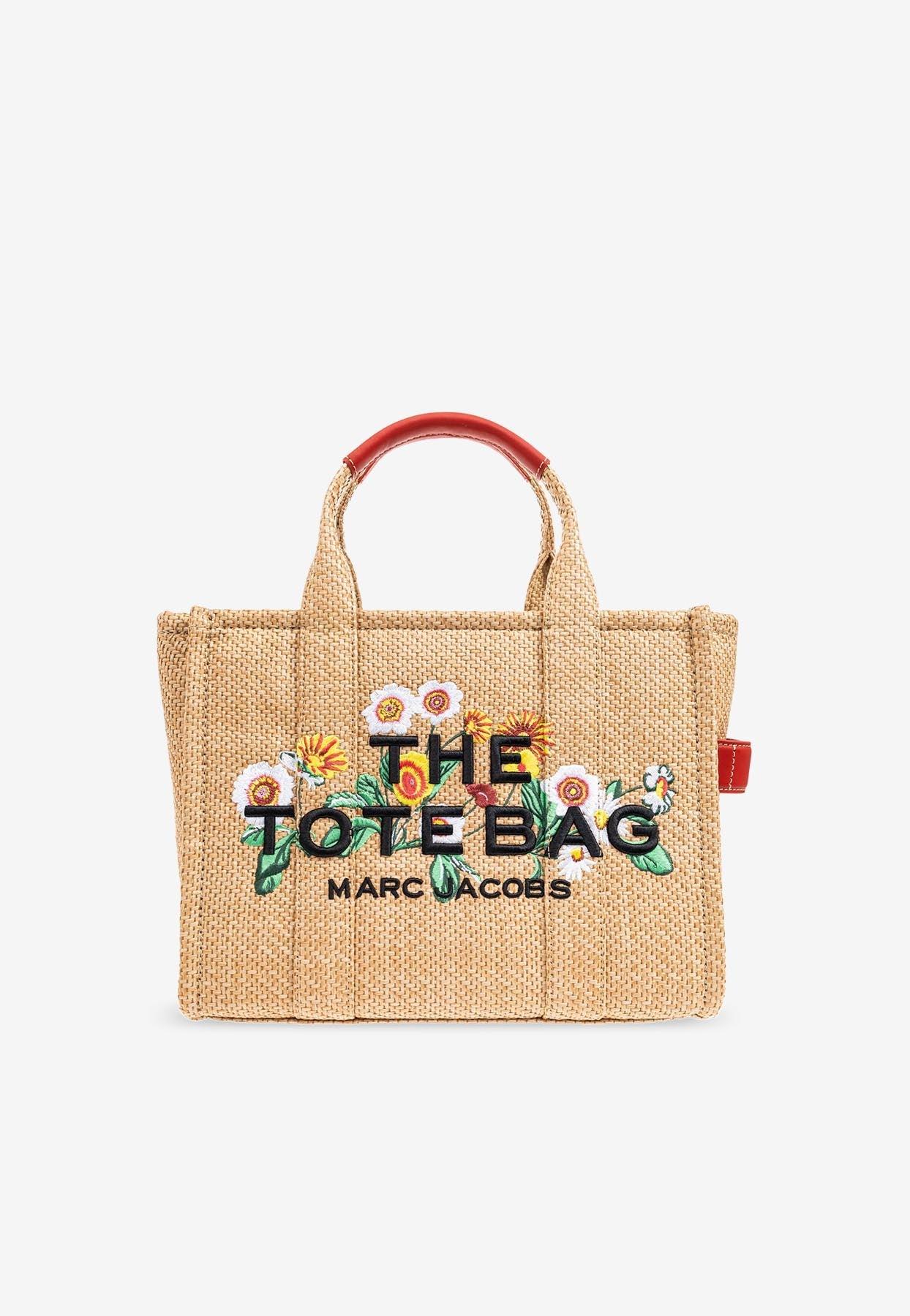 Marc Jacobs Medium Daisy Woven Tote Bag in Natural | Lyst