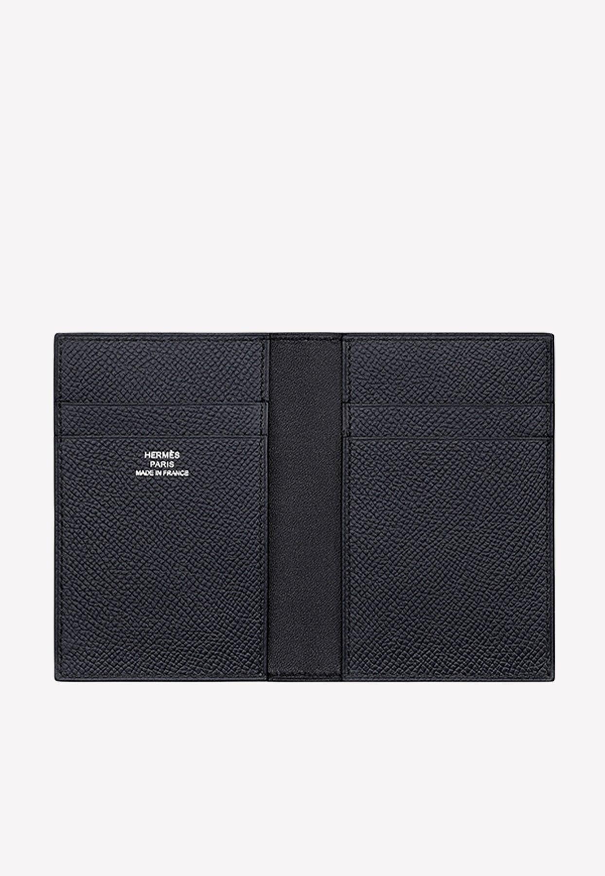 Hermès Mc2 Euclid Jungle Cardholder In Epsom Leather in Black | Lyst
