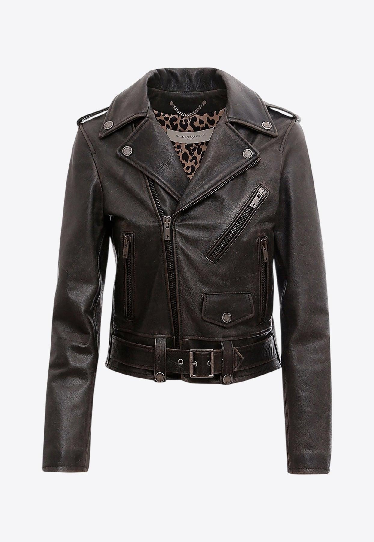 Golden Goose Leather jackets for Women | Online Sale up to