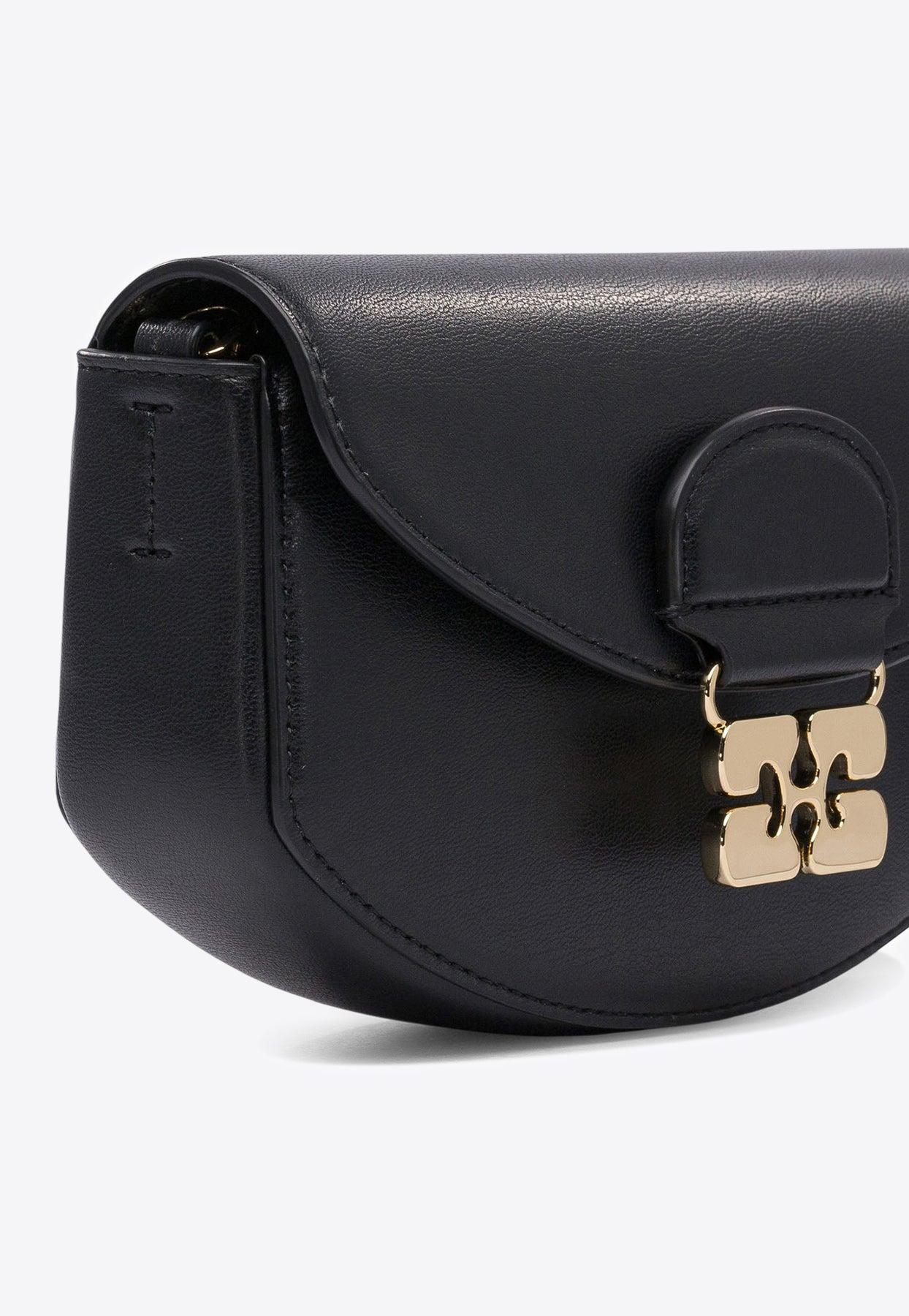 Ganni Apo-G Chain Wallet in White | Lyst