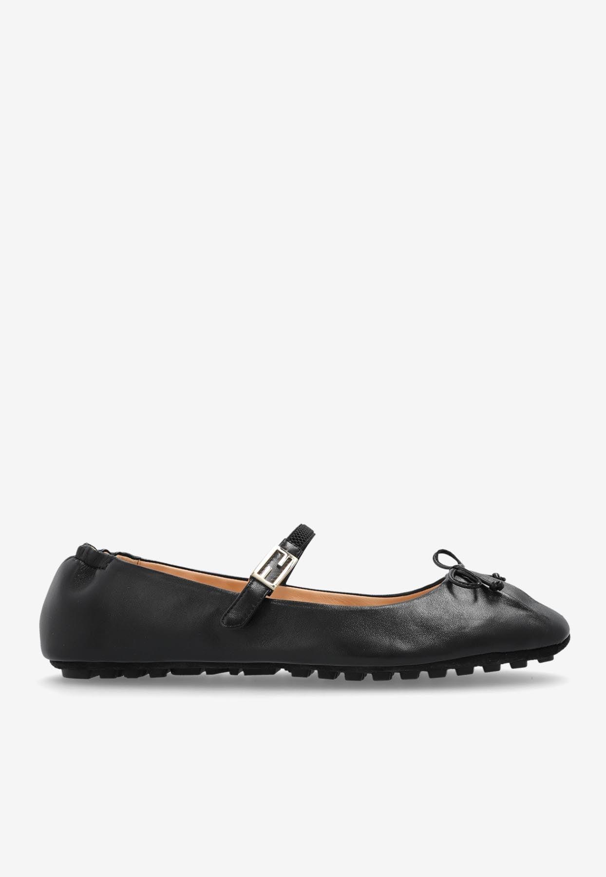 フラットシューズ FENDI Woman Ballet flats Nude 8F8587A8UC F18RM FENDI: Shoes woman - Nude | Fendi ballet flats 8F8587A8UC
