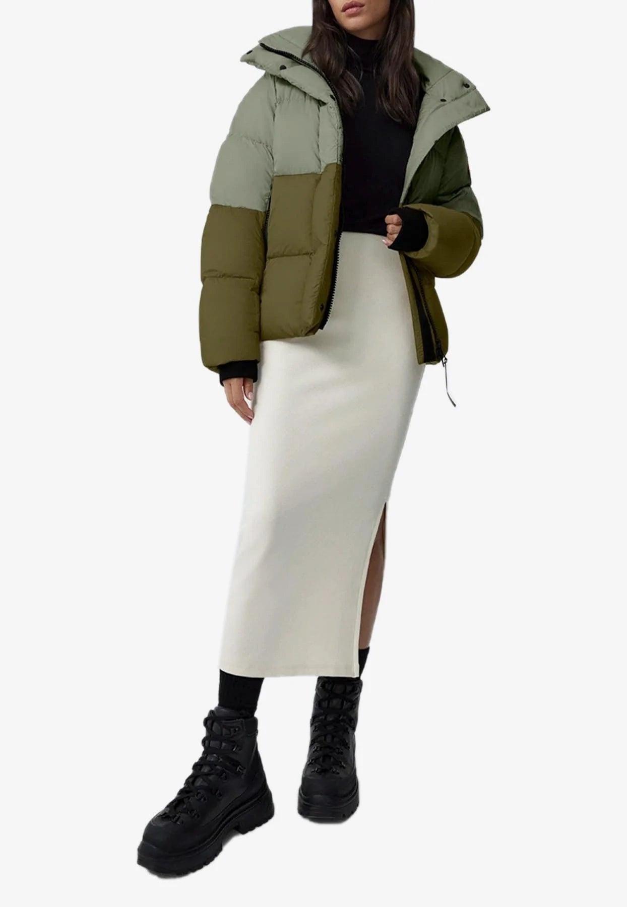 Canada Goose Twotone Regeneration Junction Downfilled Parka in Gray