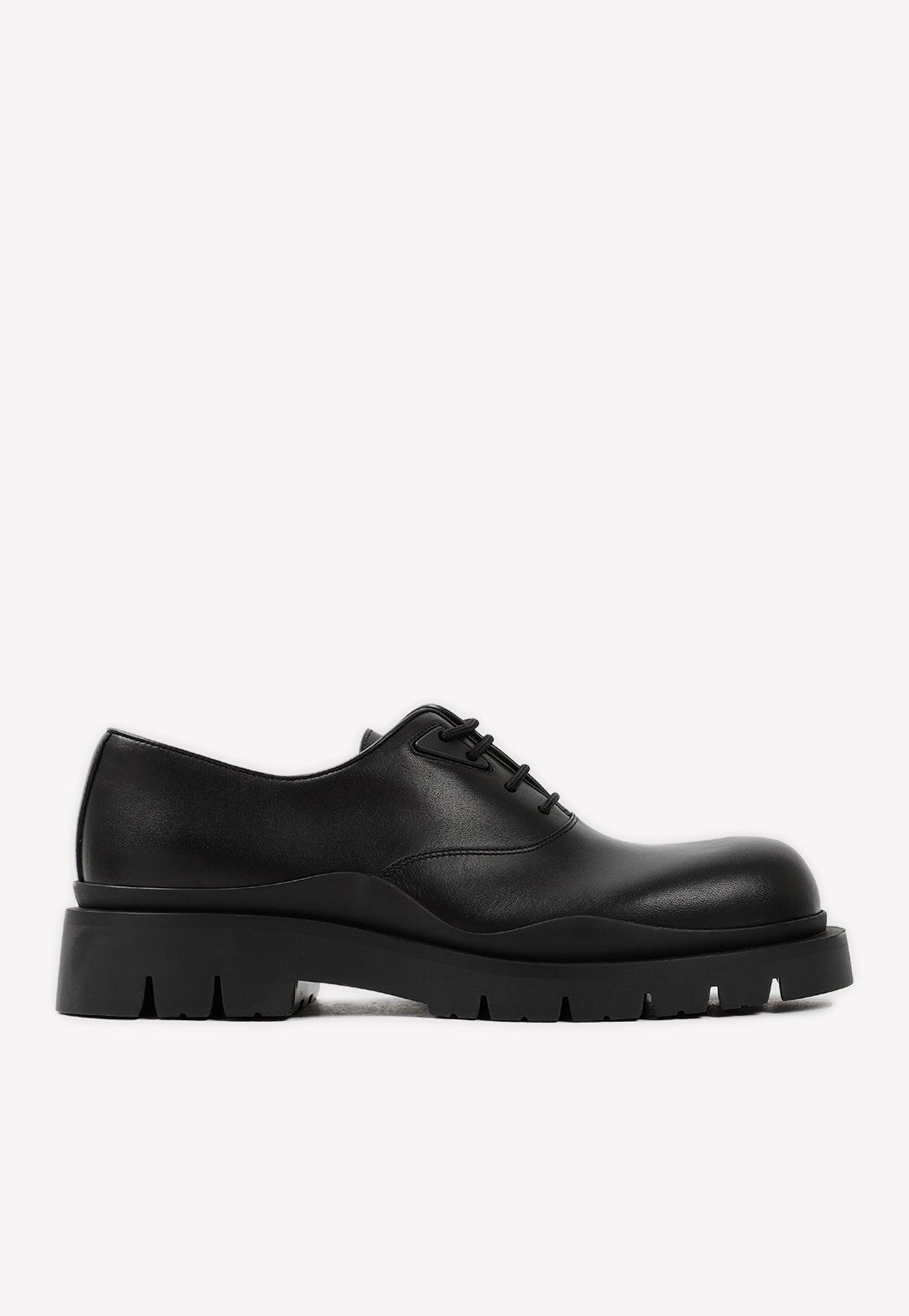 Bottega Venetta Lug Lace Up Derby Bottega Veneta Tire Calf Leather