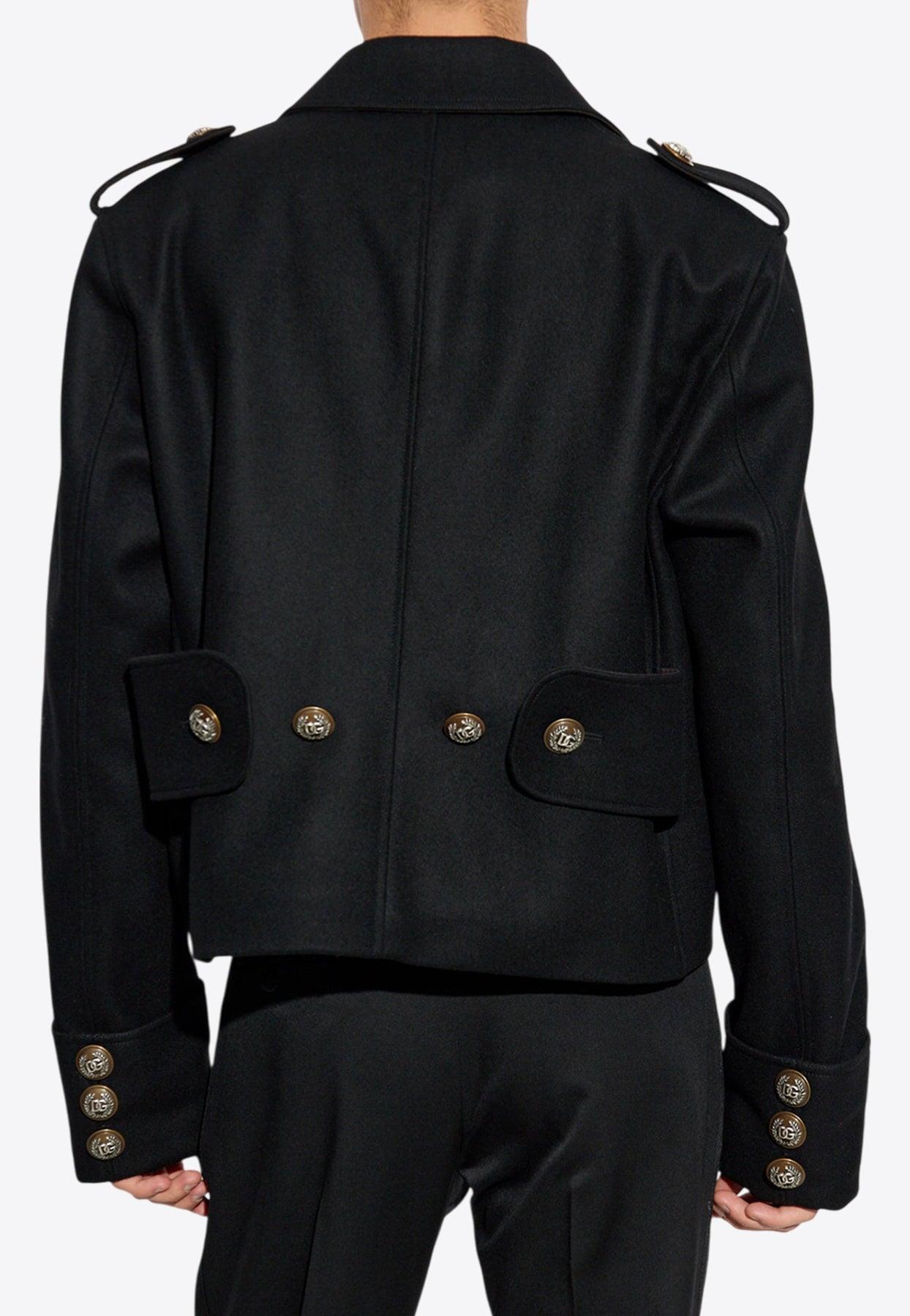 DOLCE&GABBANA Cut off Military P Coat