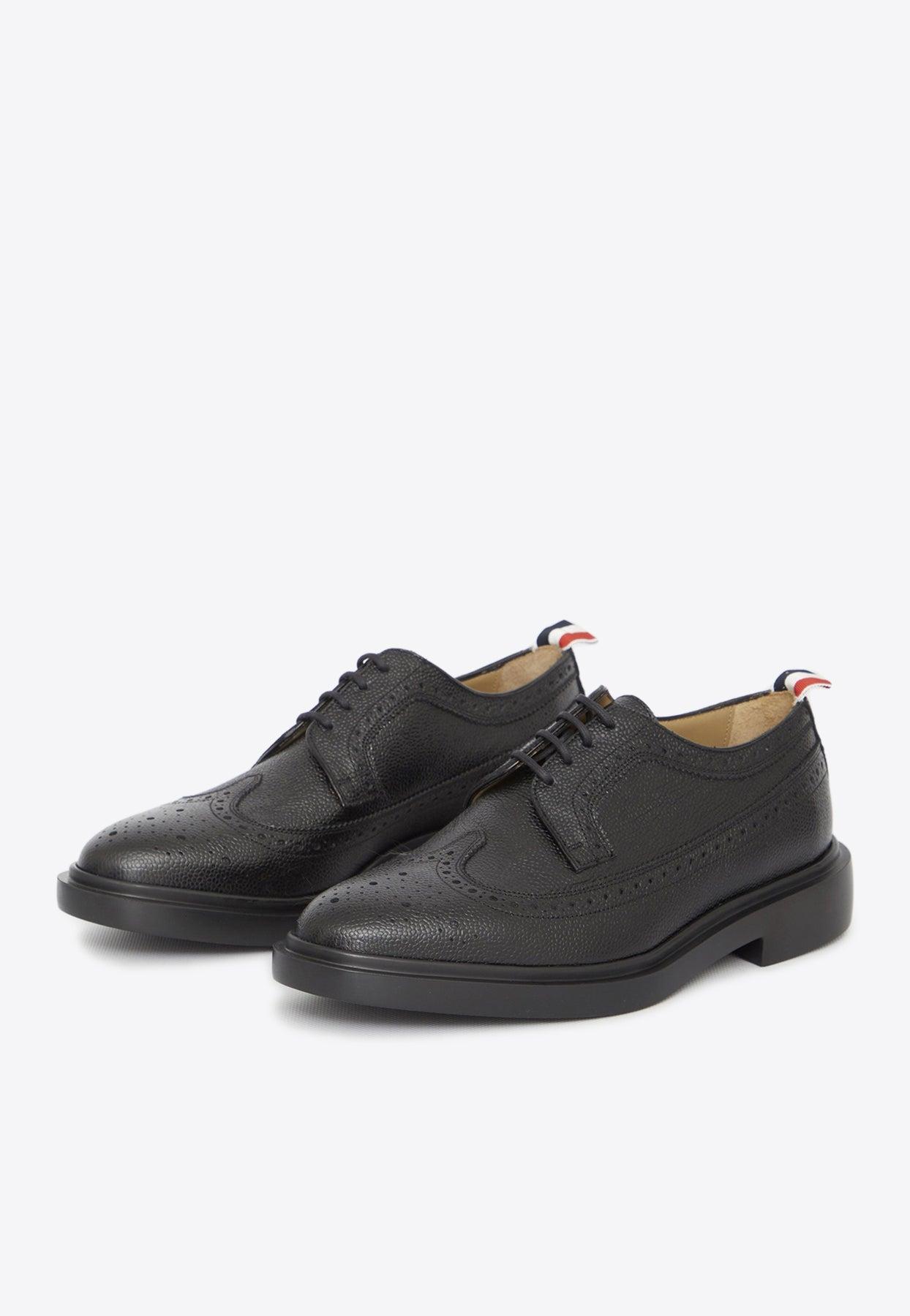 Thom Browne Classic Leather Brogue Shoes in Brown for Men | Lyst