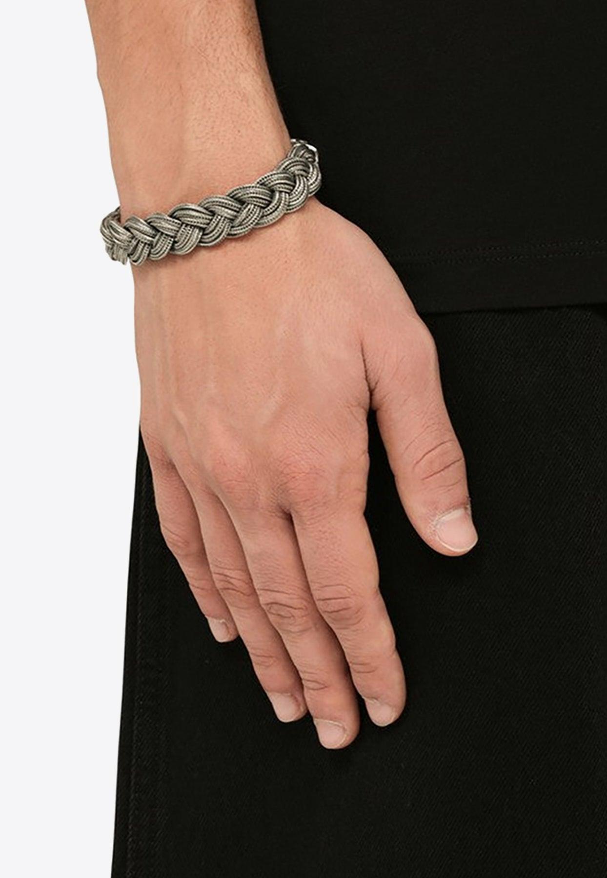 Emanuele Bicocchi Knot Braid bracelet - Gold