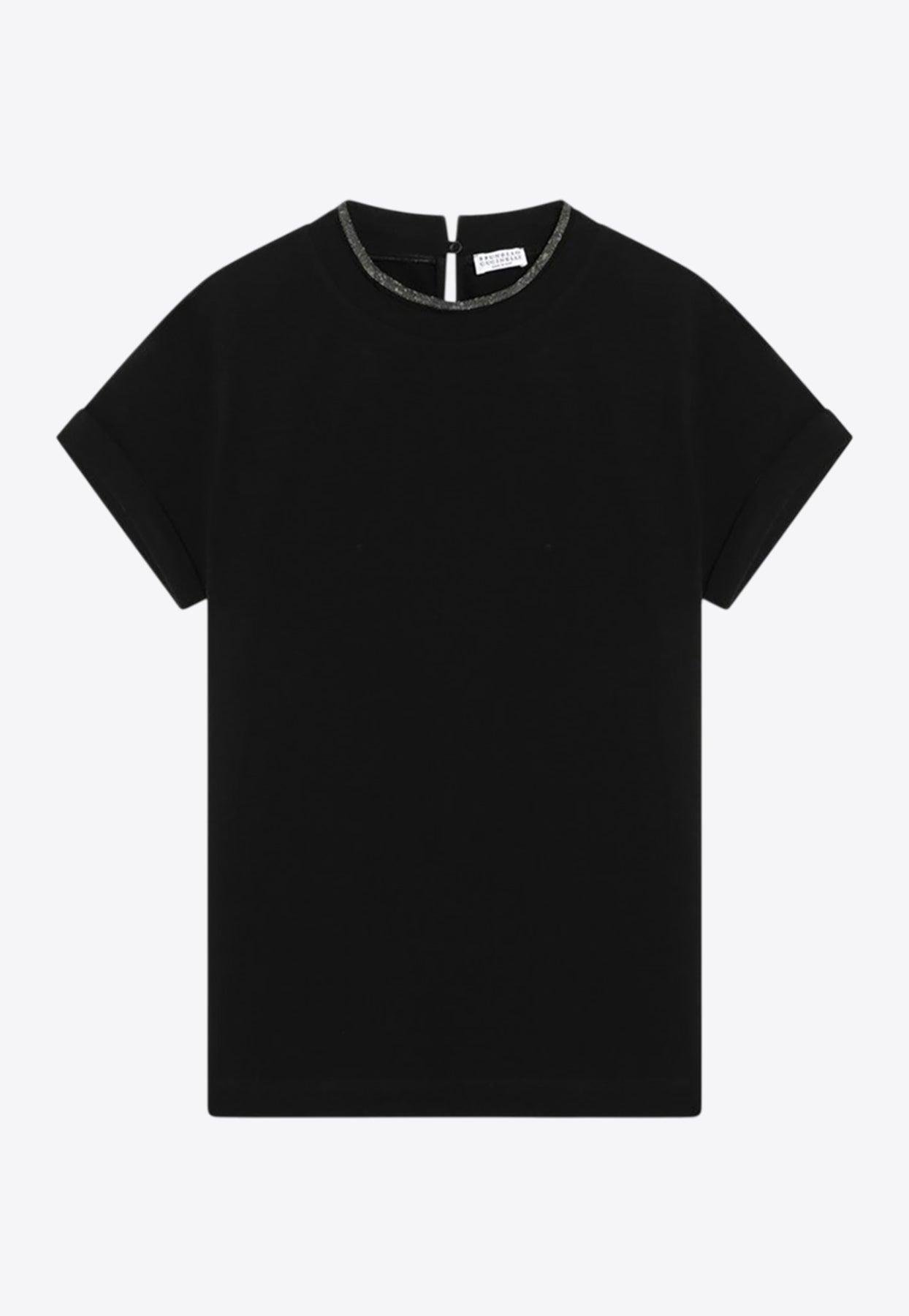 Tシャツ・カットソー BRUNELLO CUCINELLI Woman T-Shirt Brown MPT18BD222 C8705 6420_066483_620_brunello-