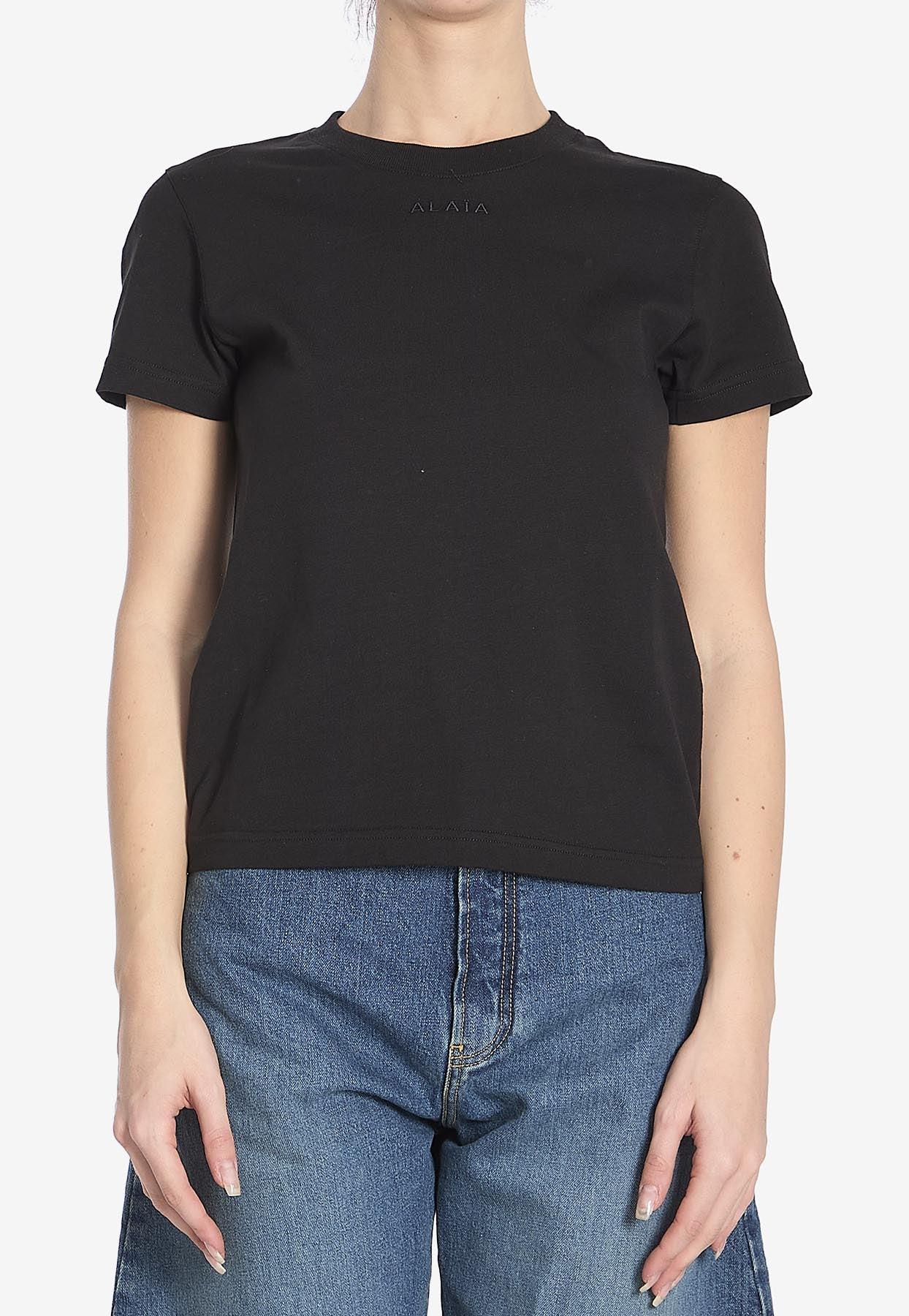 Tシャツ・カットソー Alaia T-shirts ALAÏA ALAIA T SHIRT IN JERSEY |ALAÏA US
