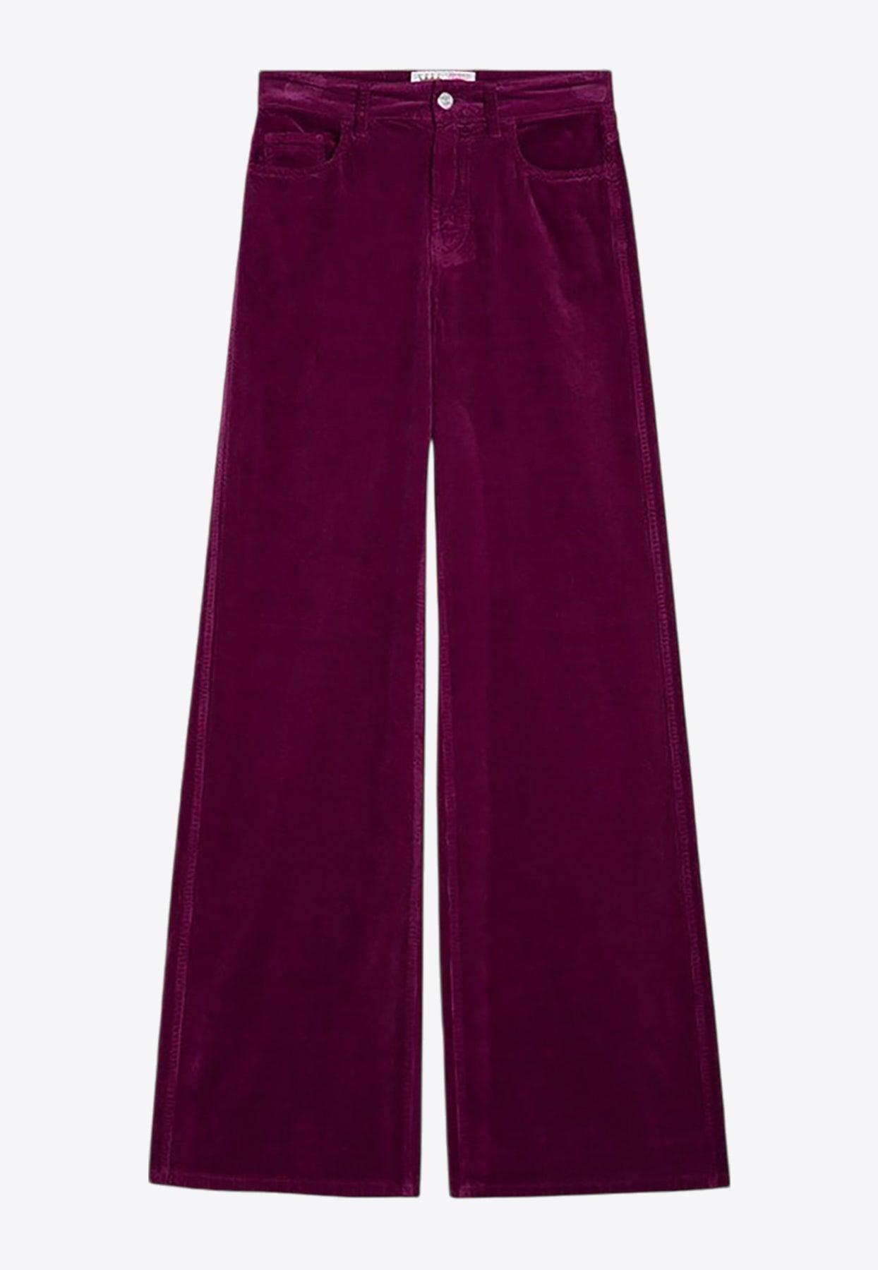 ボトムスその他 DEPARTMENT 5 Purple corduroy palazzo trousers Department 5 Corduroy Pants for Women | Lyst