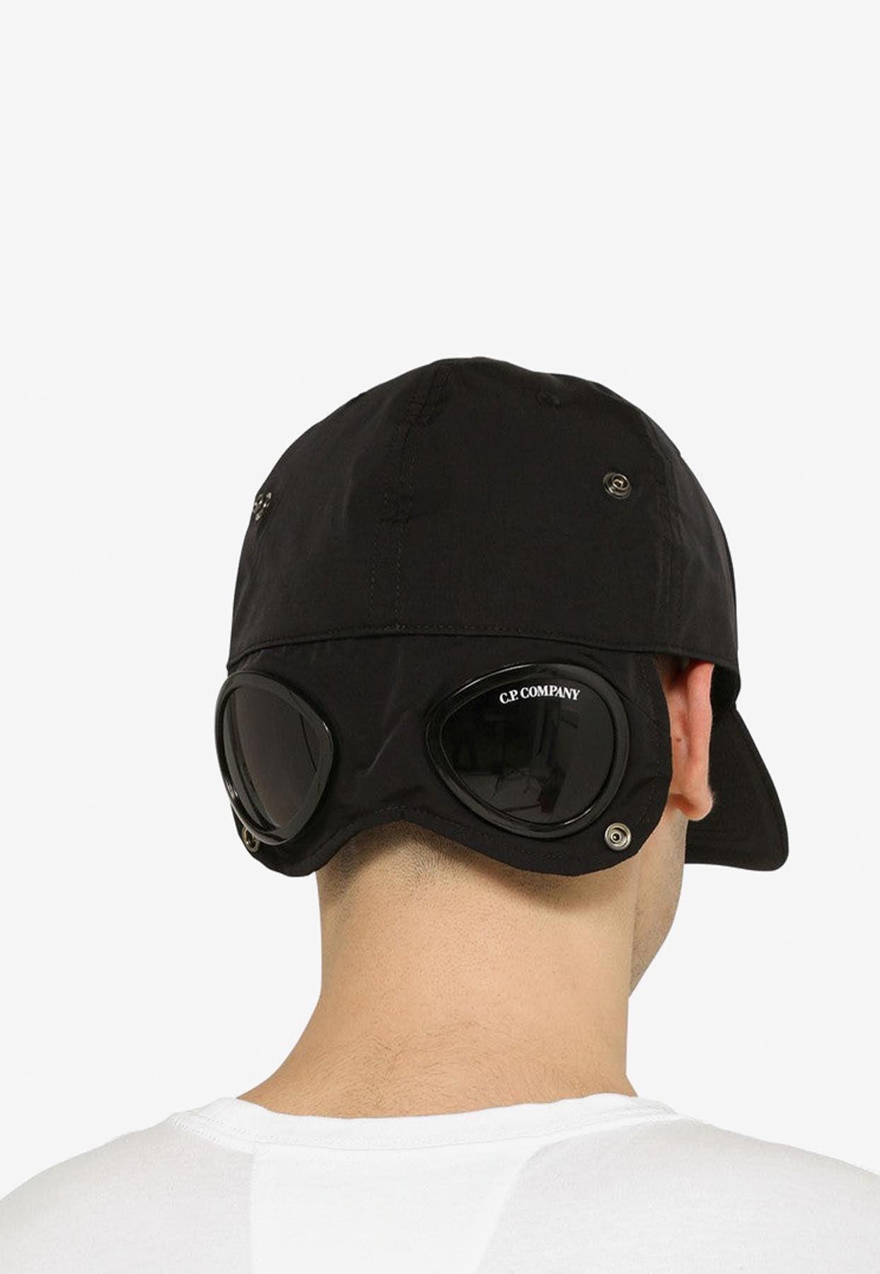 Cp Company Goggle Cap Black 2024 www.lightgames.pro
