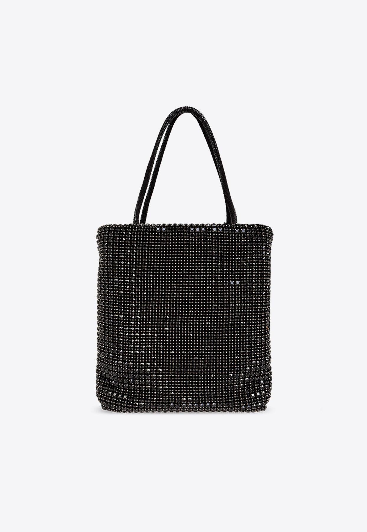 トートバッグ Tory Burch MINI NIGHT OWL CRYSTAL TOTE BAG Night Owl Crystal-Embellished Mini Tote: Women's Designer