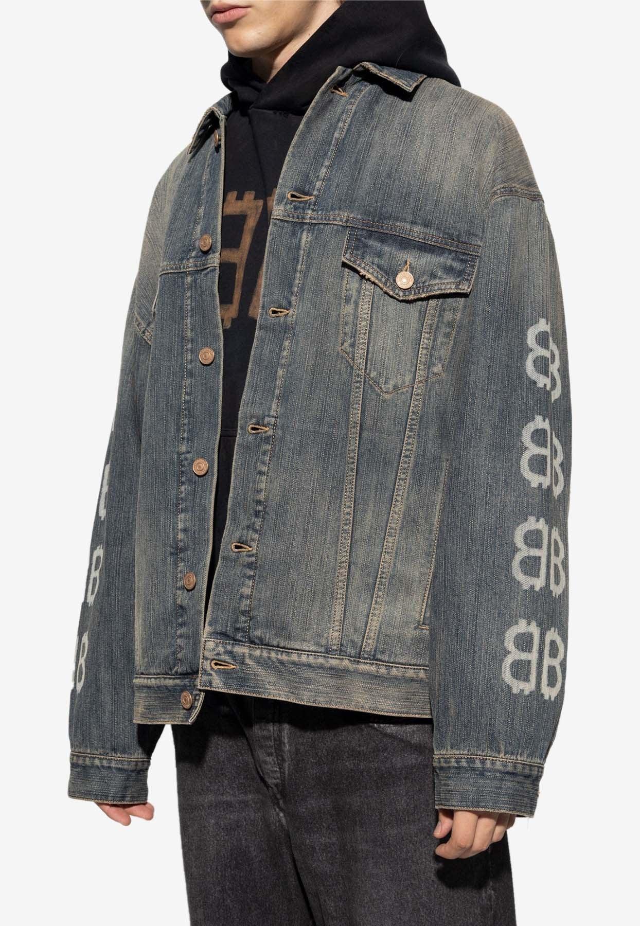 【送料&関税込】Balenciaga Collared Button-up Denim Jacket Balenciaga | Jackets & Coats | Balenciaga Crew Denim Jacket