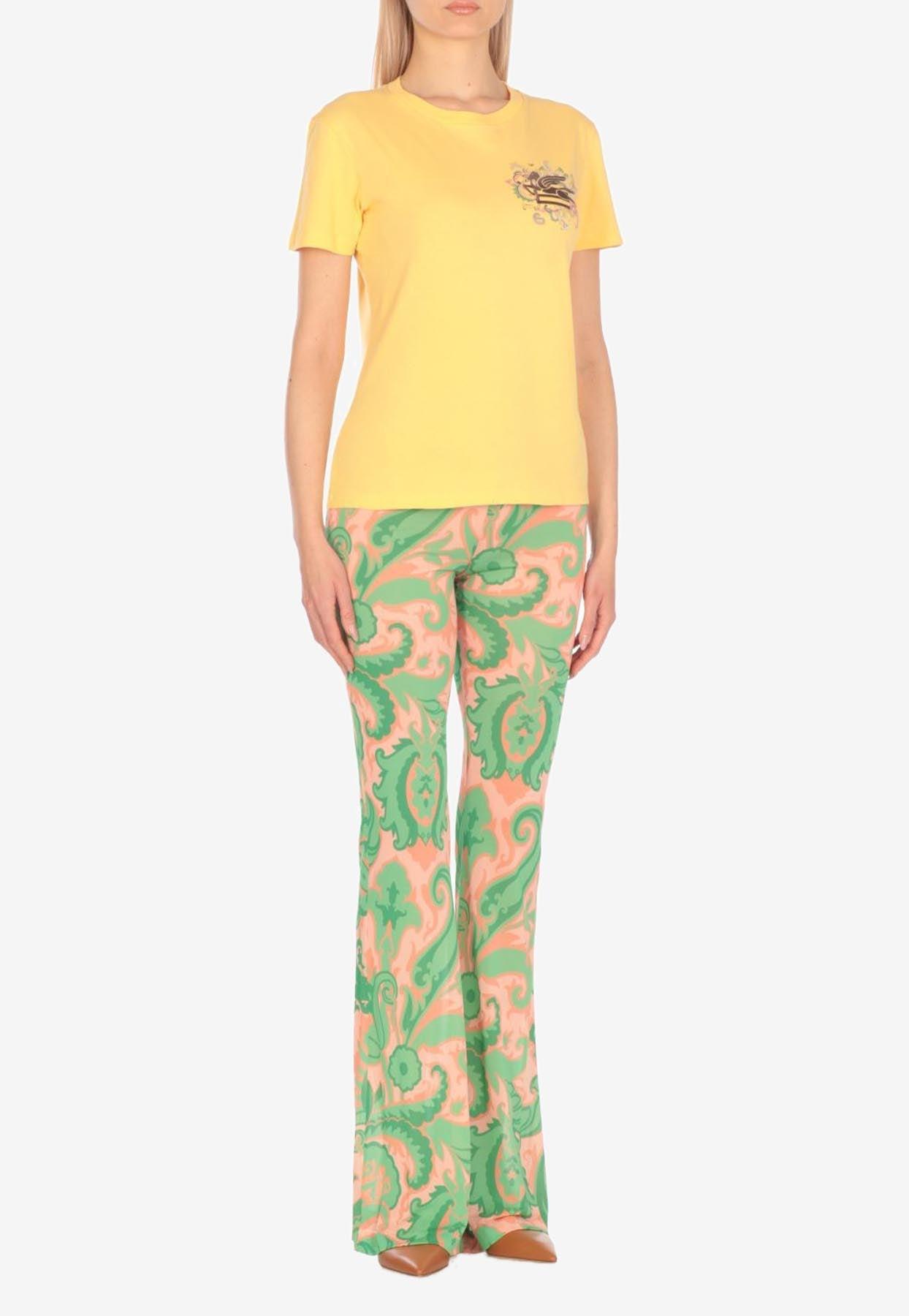 Tシャツ・カットソー ETRO Women Tunic Tops WRJB0026 99IAB08 X0867 Yellow Yellow Etro Tops for Women | Lyst