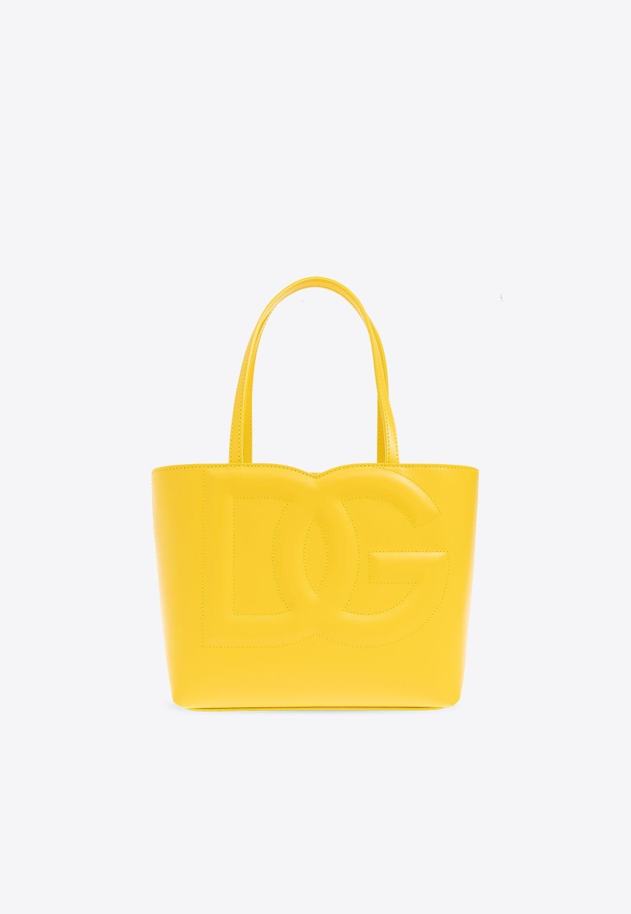 Dolce & Gabbana Yellow Calf Leather Logo Flip Holder Strap Airpods Case main image 1