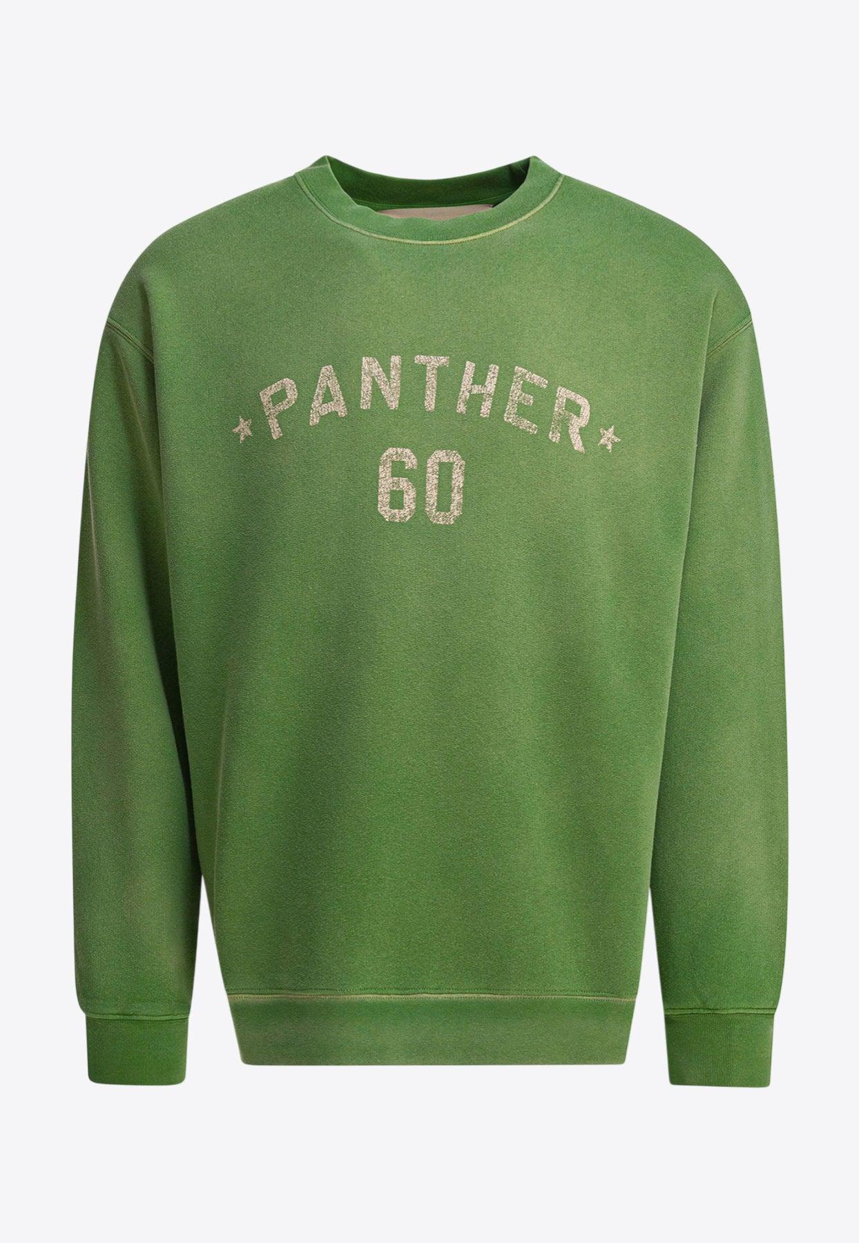 スウェット・トレーナー CHEZ VALENTINO SWEATSHIRT Valentino Crew neck sweatshirt Chez Valentino green | TheDoubleF