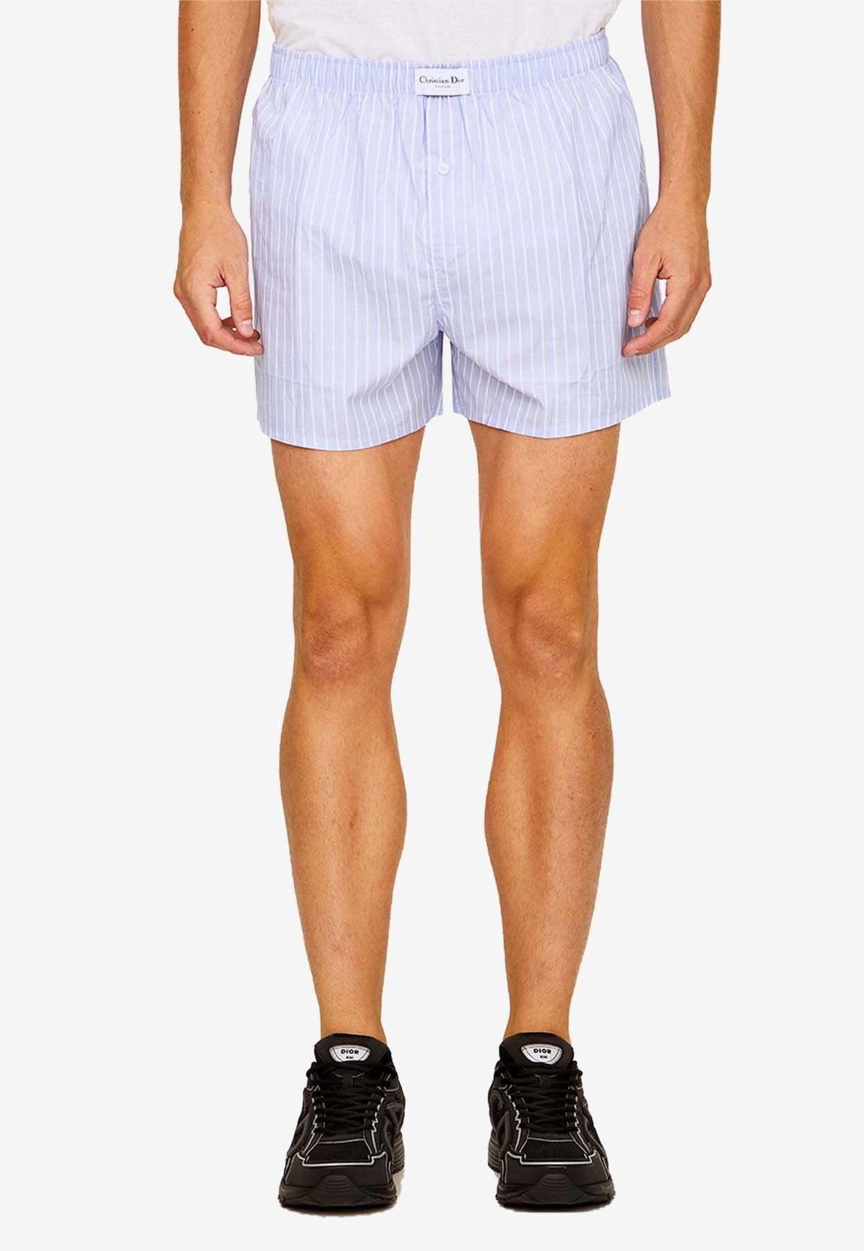 Short en coton Christian Dior - Shorts Homme