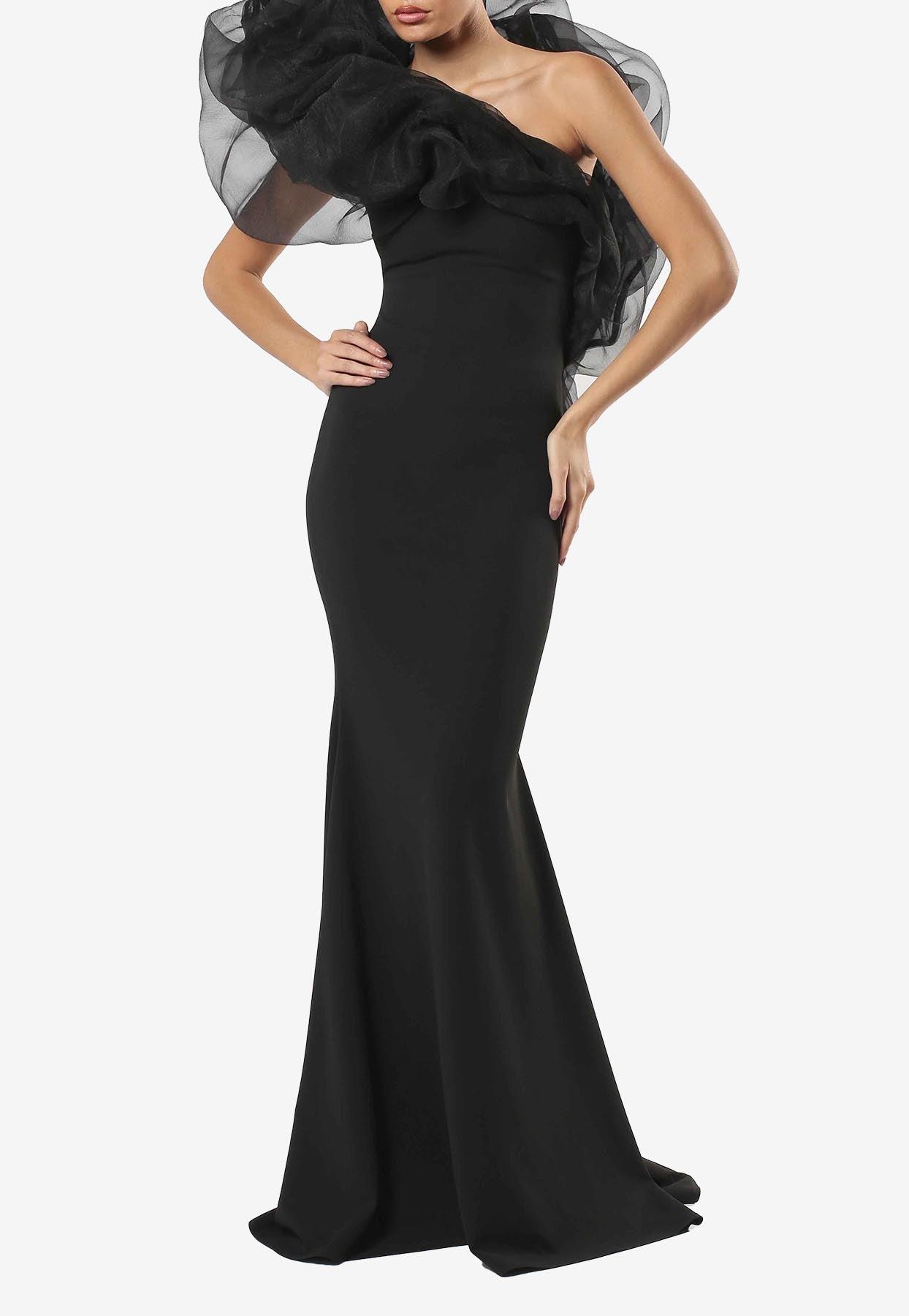 zeena zaki black dress FW202105CL Sale Everything on sale, Always! zeena zaki black dress SS25-09-BLK