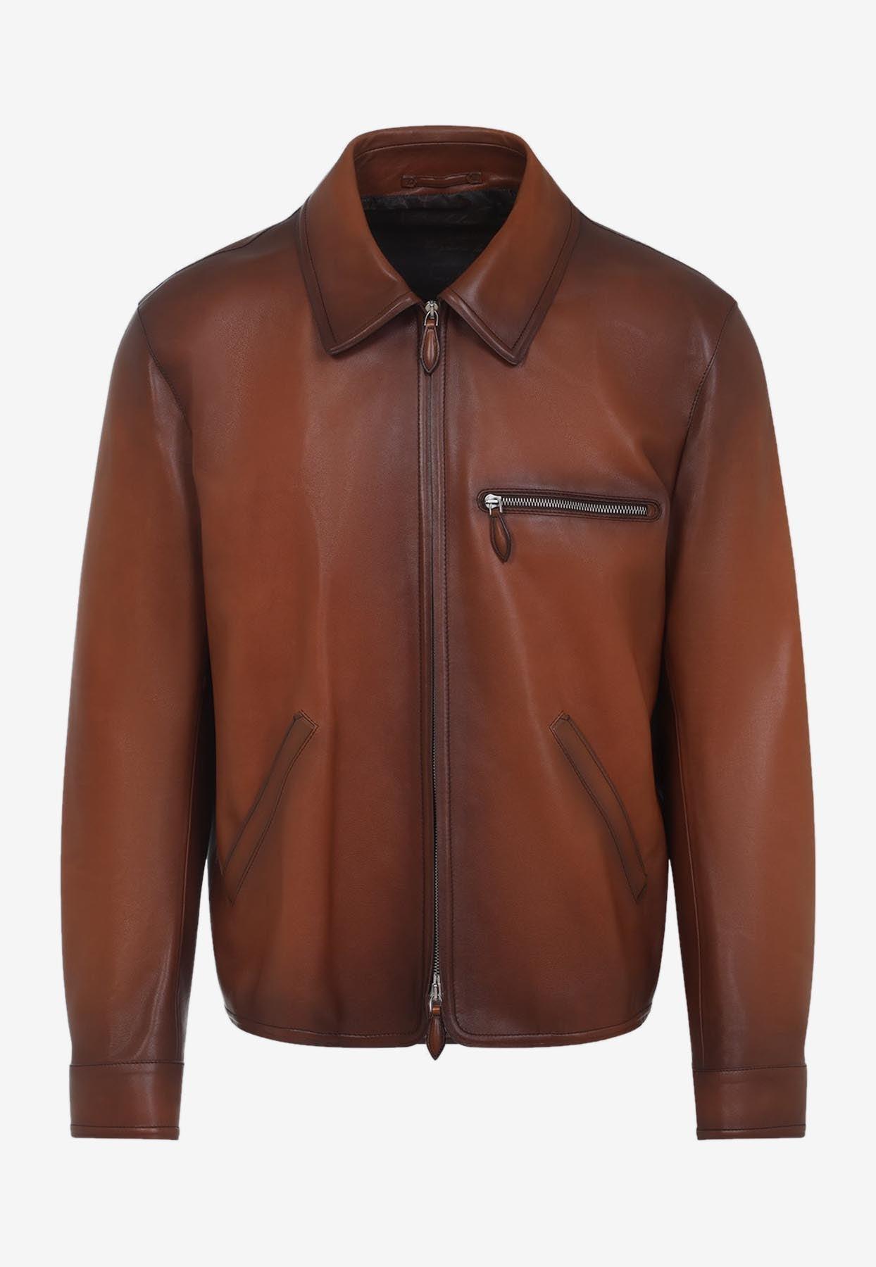 ジャケット・アウター BERLUTI Houndstoouth Leather Blouson BERLUTI Leather Houndstooth Blouson size 48 | eBay