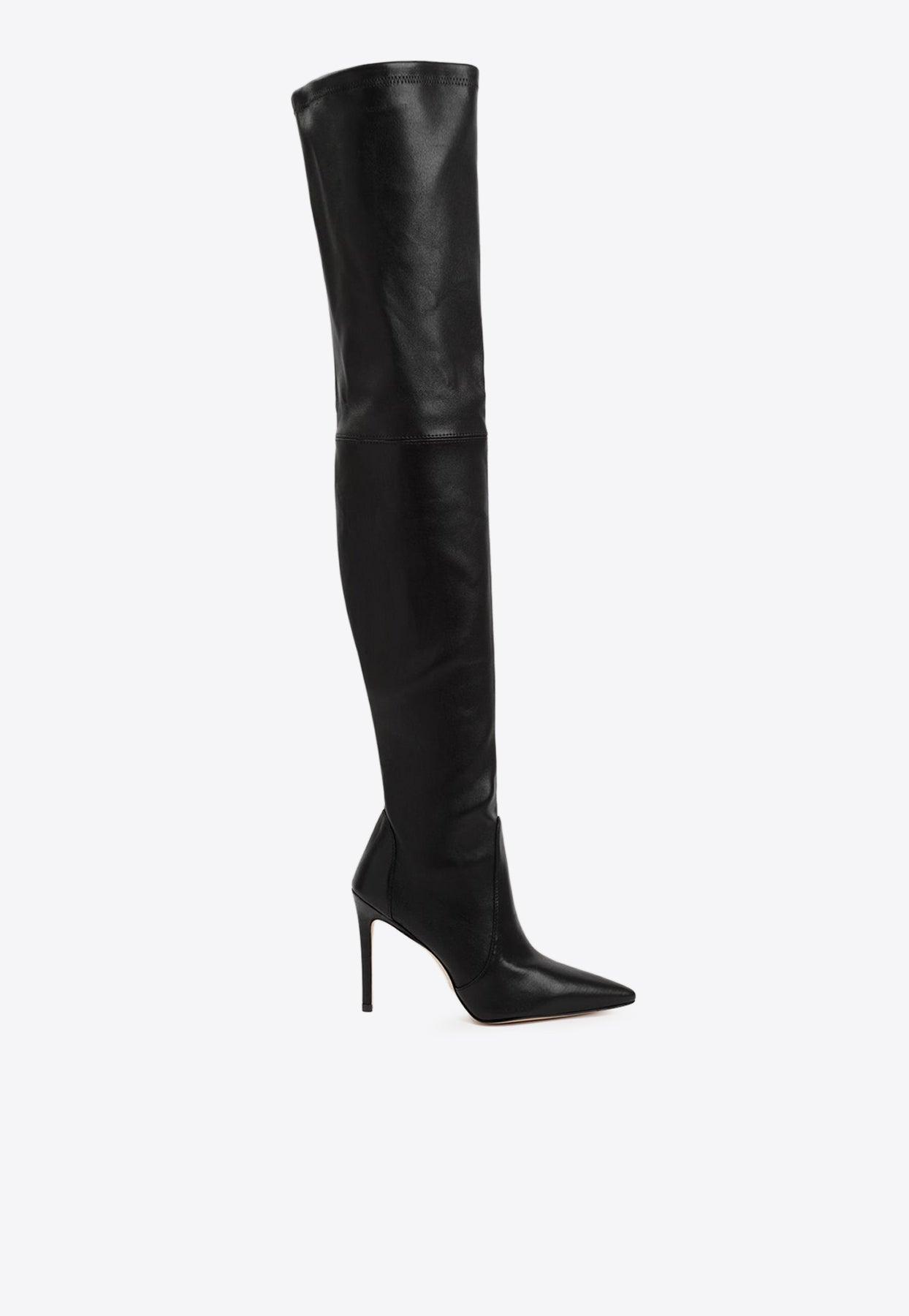 Stuart Weitzman Ultrastuart 100 Thigh-high Boots In Leather in White ...