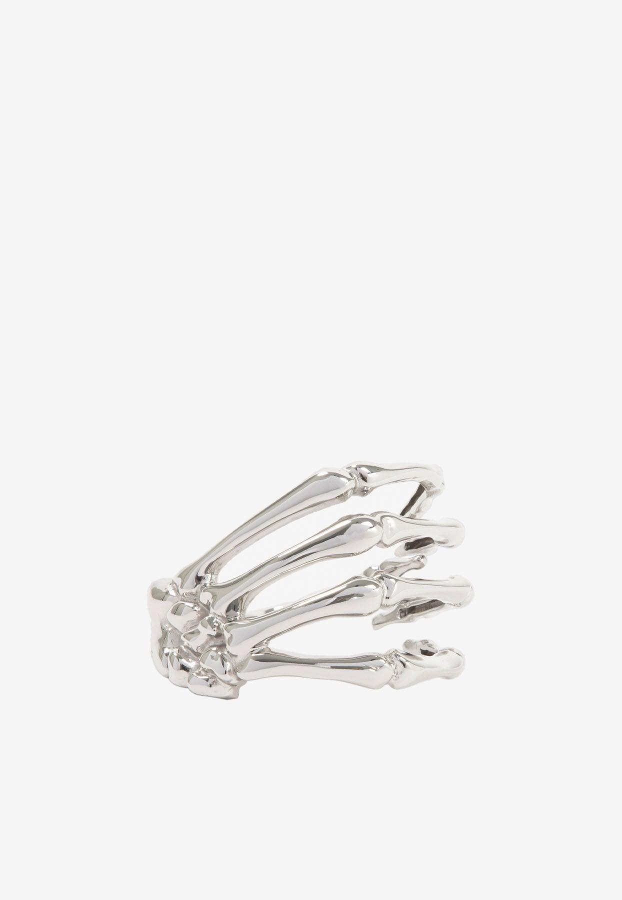 Raf Simons Skeleton Bracelet in Metallic for Men Lyst